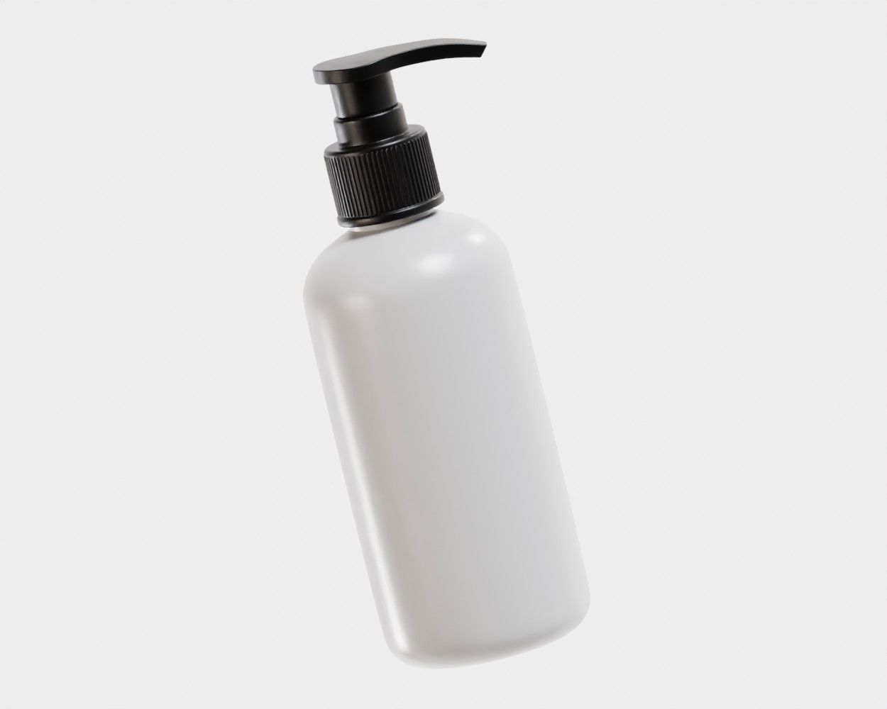 Lotion Bottle  Low-poly 3D model_2