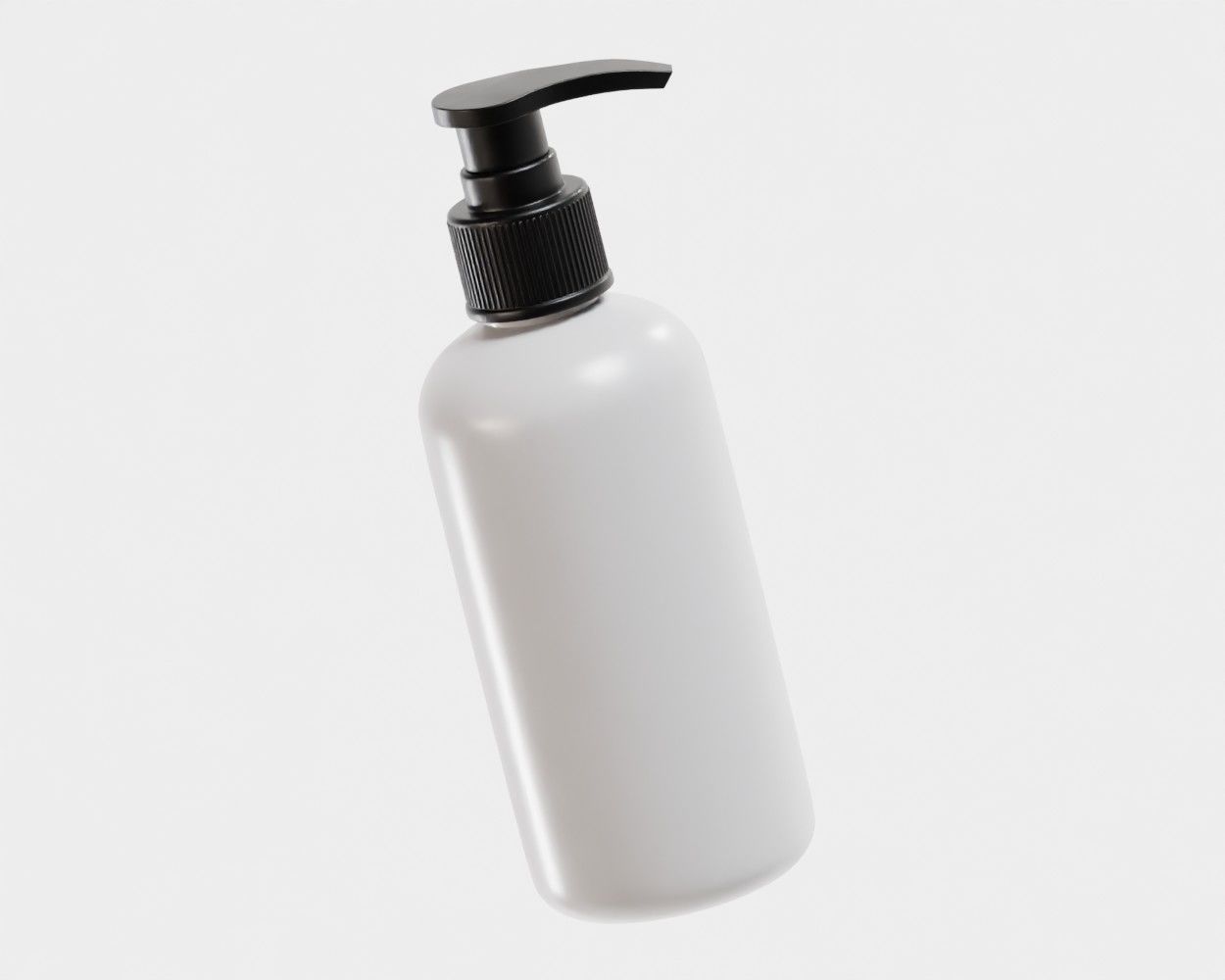 Lotion Bottle  Low-poly 3D model_3