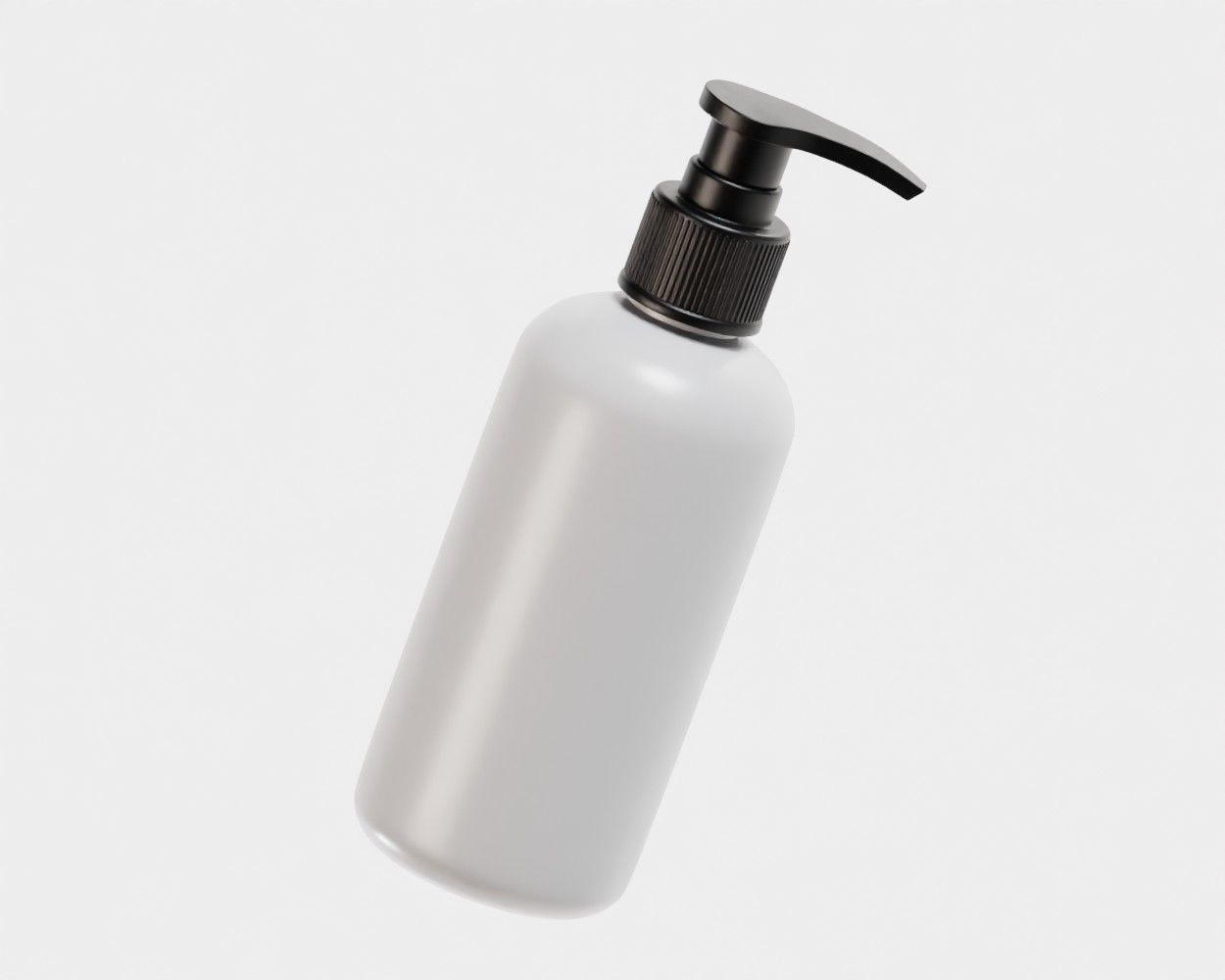 Lotion Bottle  Low-poly 3D model_4