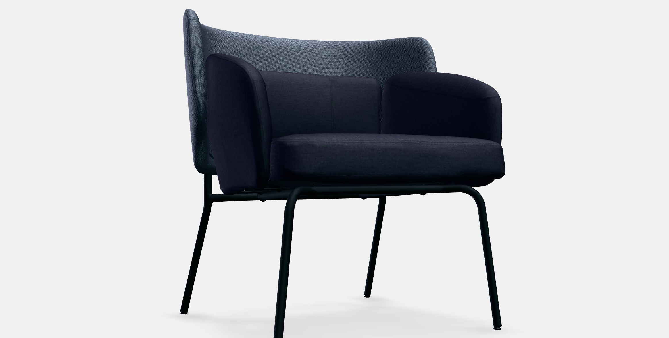 BINGSTA Armchair 1 Low-poly 3D model_8