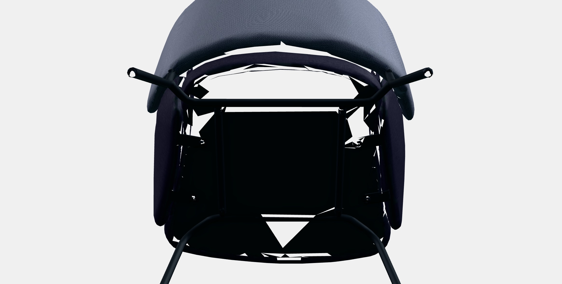 BINGSTA Armchair 1 Low-poly 3D model_9