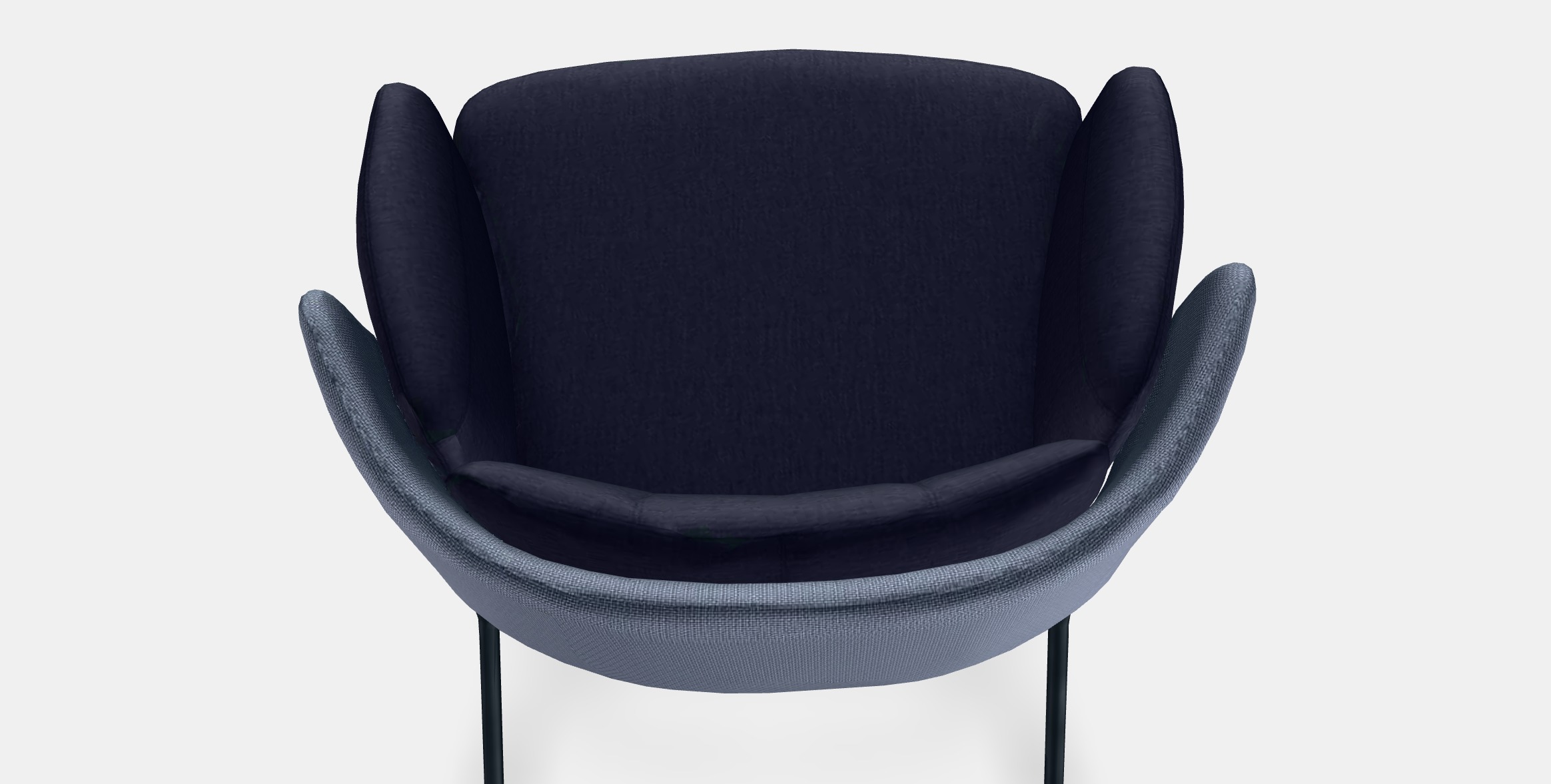 BINGSTA Armchair 1 Low-poly 3D model_3