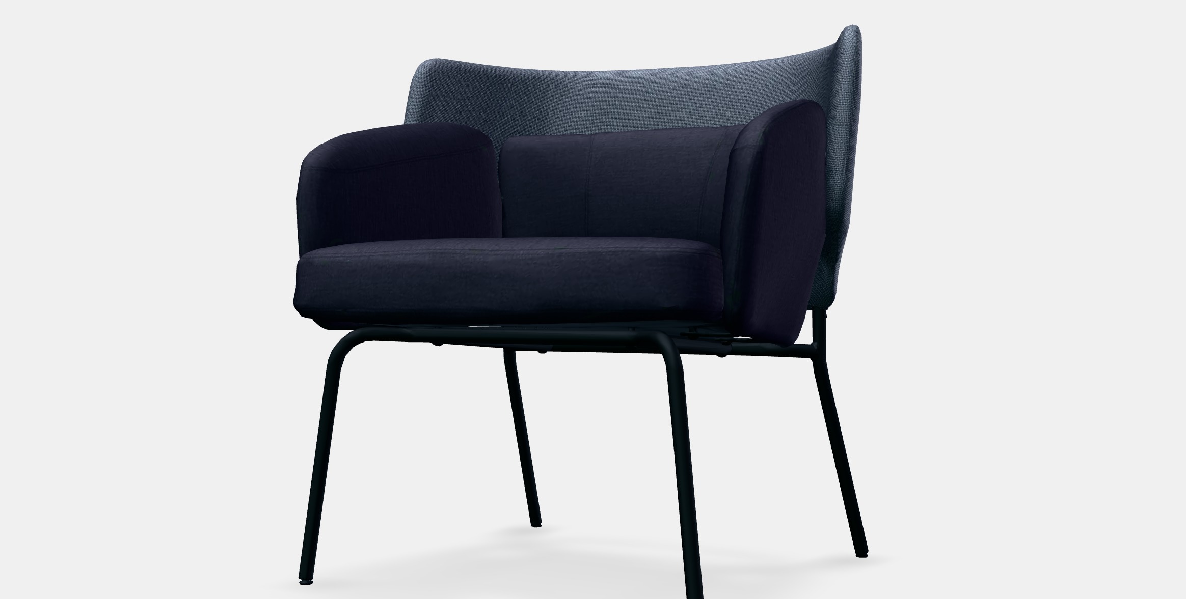 BINGSTA Armchair 1 Low-poly 3D model_13