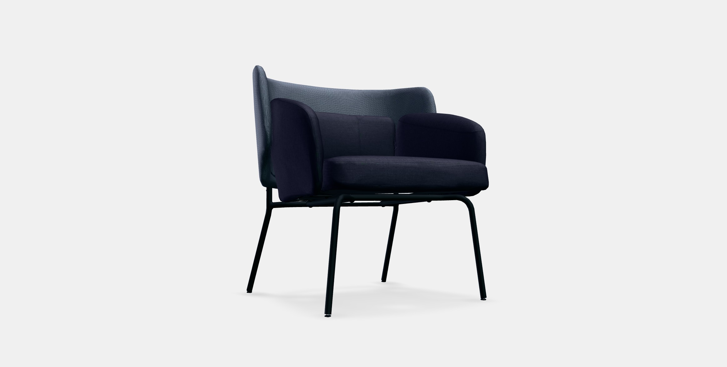 BINGSTA Armchair 1 Low-poly 3D model_2