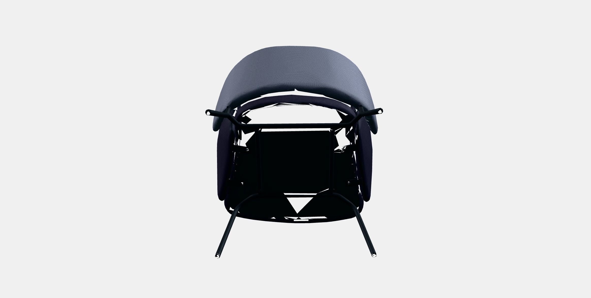 BINGSTA Armchair 1 Low-poly 3D model_6