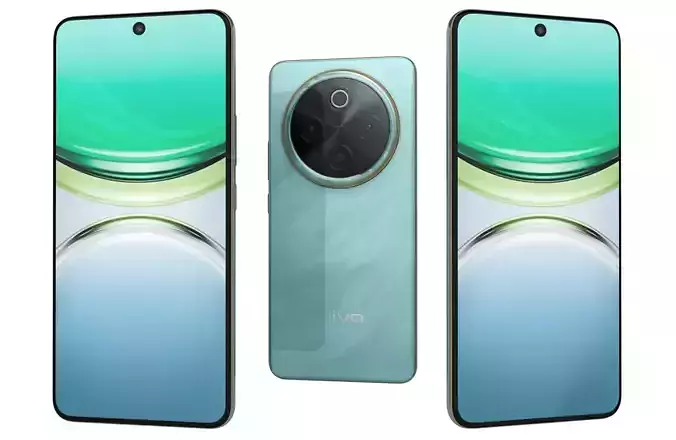 Vivo Y300 Pro Gold Inlaid jade