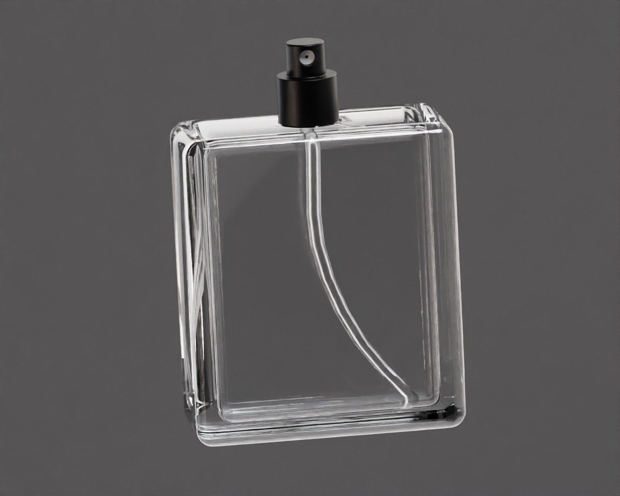 Perfume Glass Bottle Low-poly 3D model_3