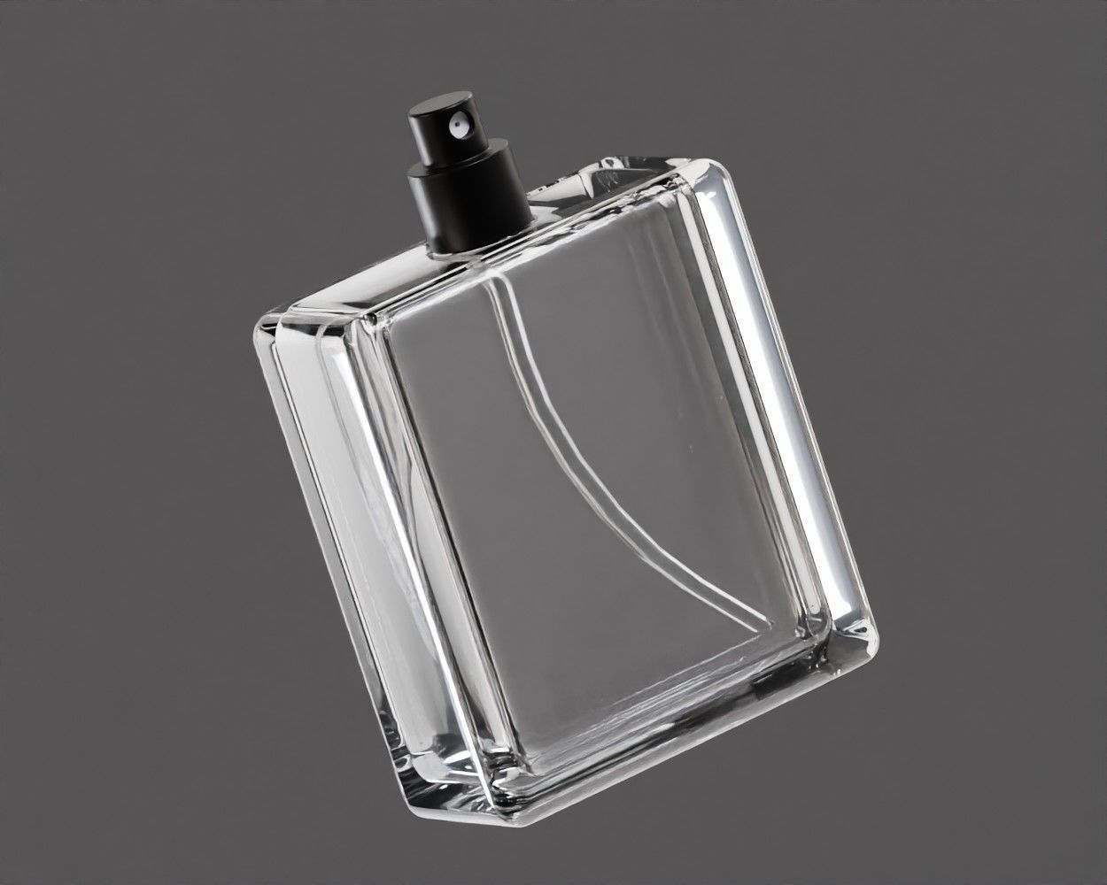 Perfume Glass Bottle Low-poly 3D model_2