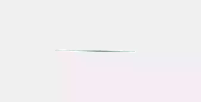 BOAXEL Mounting rail 1 Low-poly 3D model