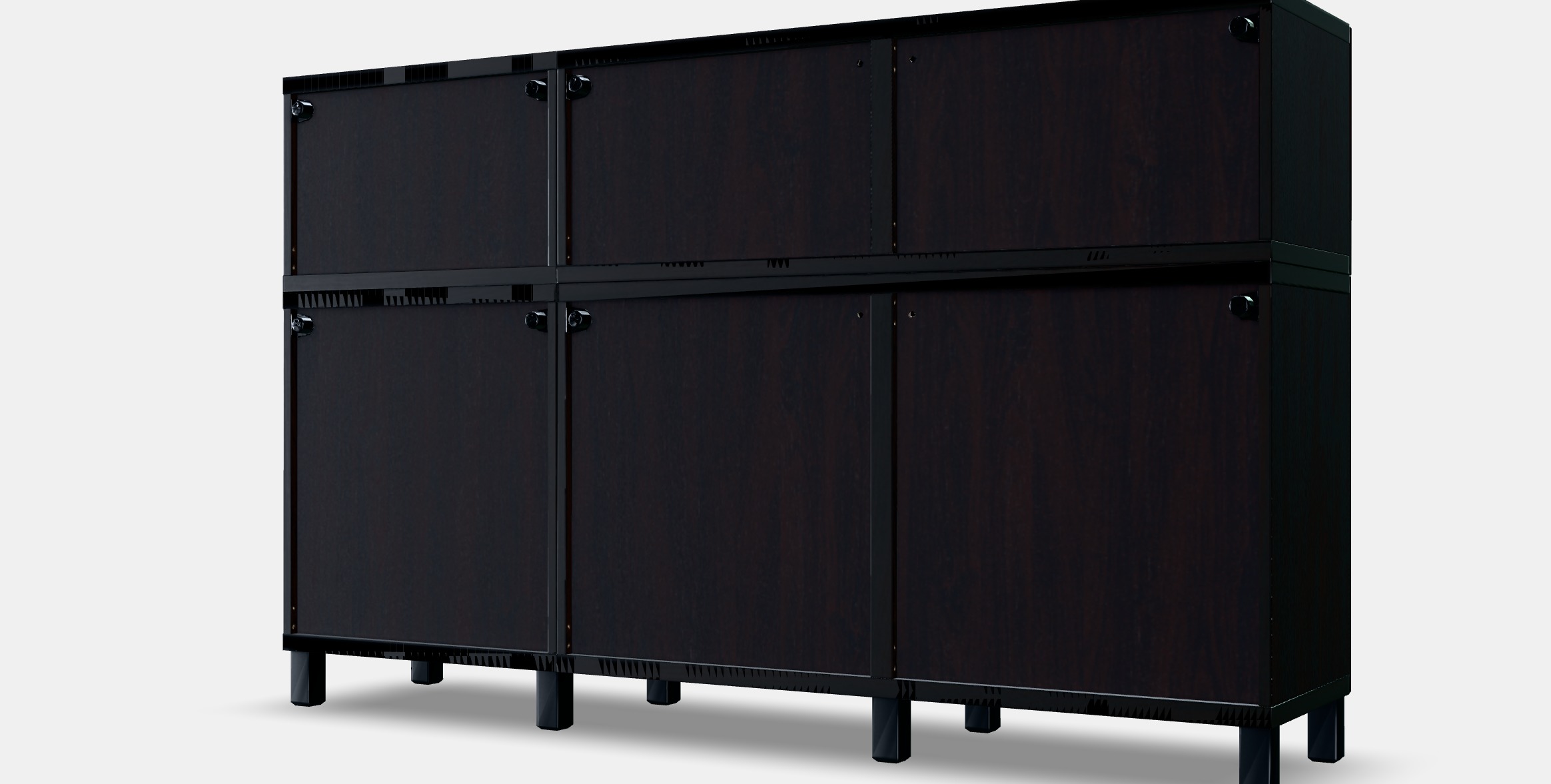 BESTA Storage combination with doors 41 Low-poly 3D model_14