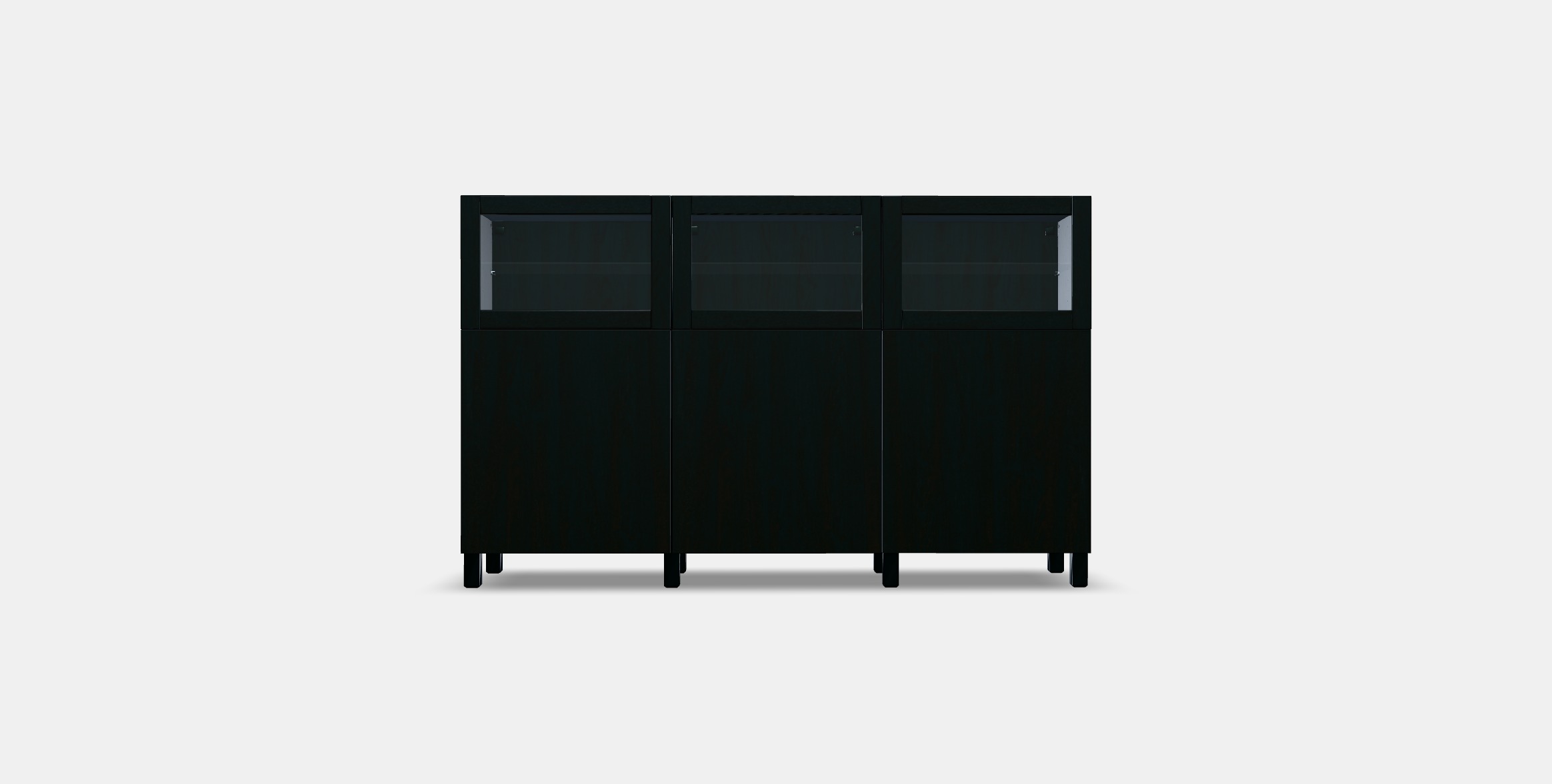 BESTA Storage combination with doors 41 Low-poly 3D model_8