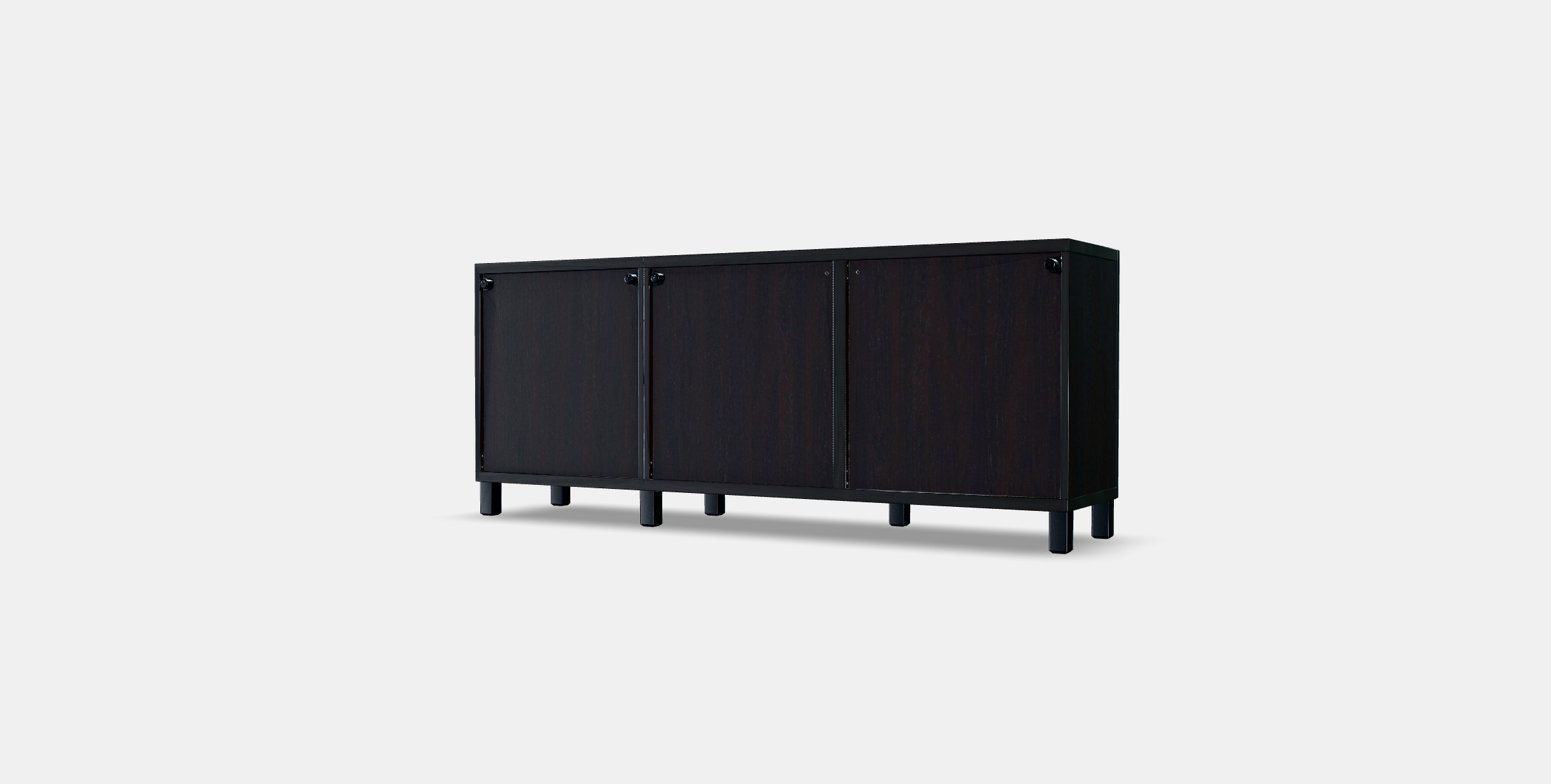 BESTA Storage combination with doors 44 Low-poly 3D model_5