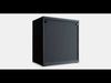 BESTA Shelf unit with door 46 Low-poly 3D model_1