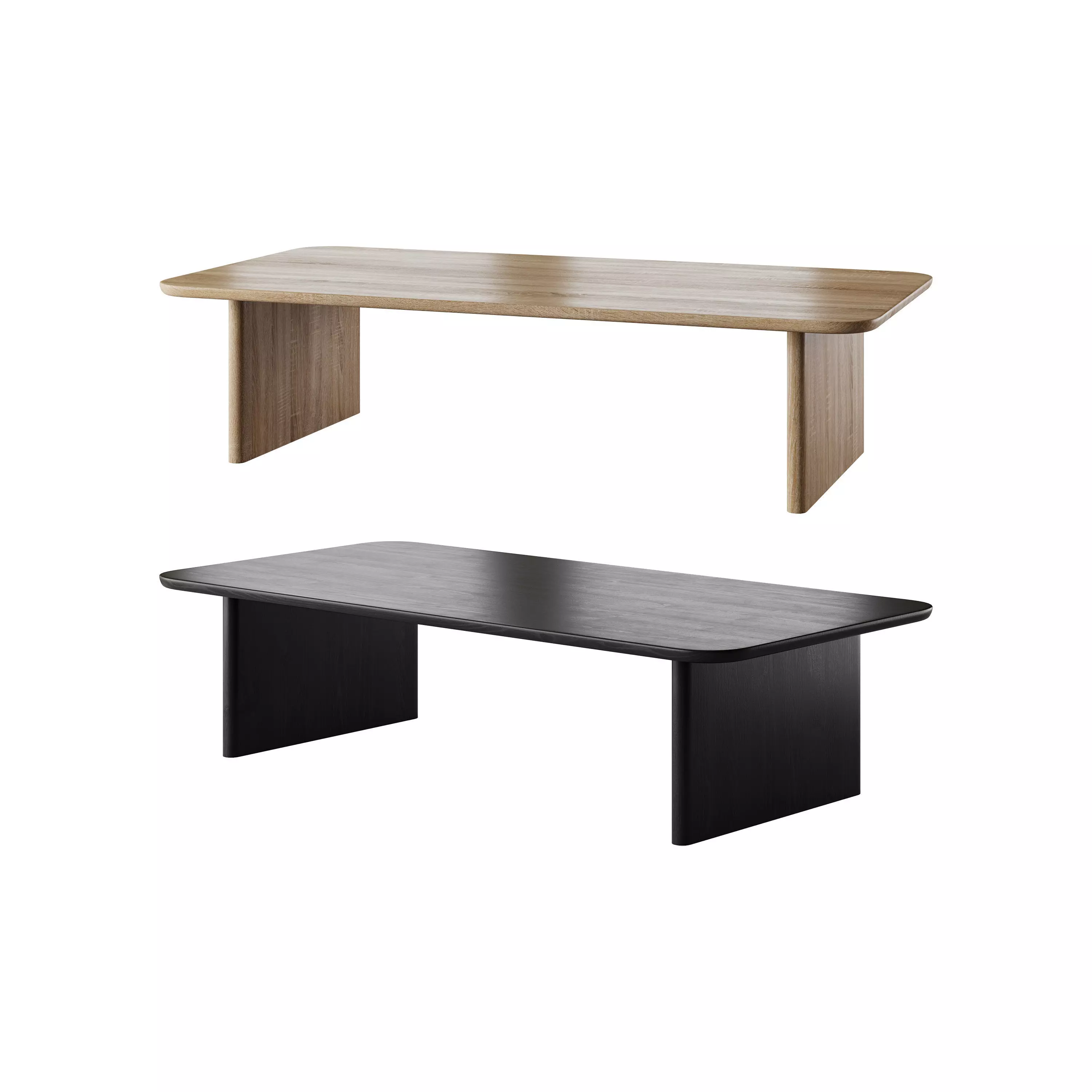 Modern coffee table 3-1 3D model_0