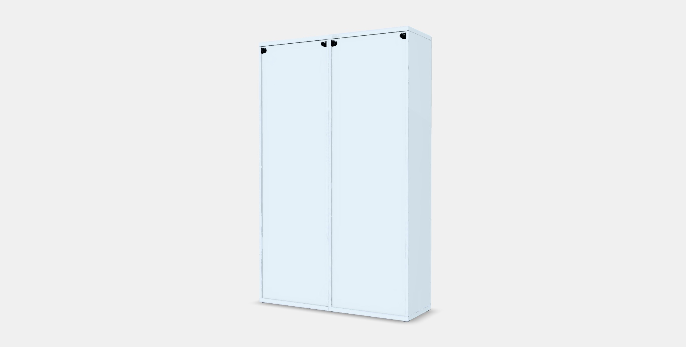 BESTA Storage combination with doors 45 Low-poly 3D model_4