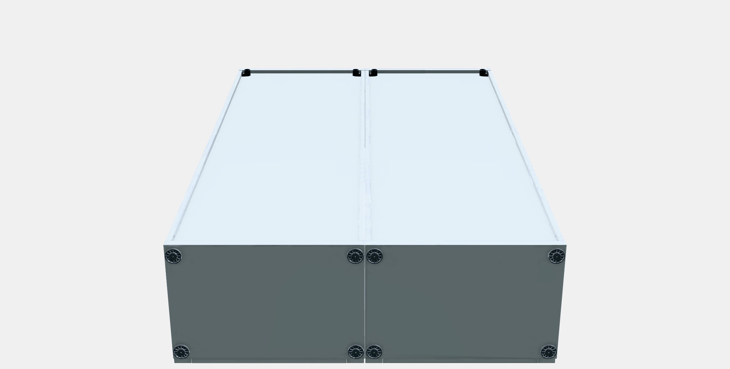 BESTA Storage combination with doors 45 Low-poly 3D model_10