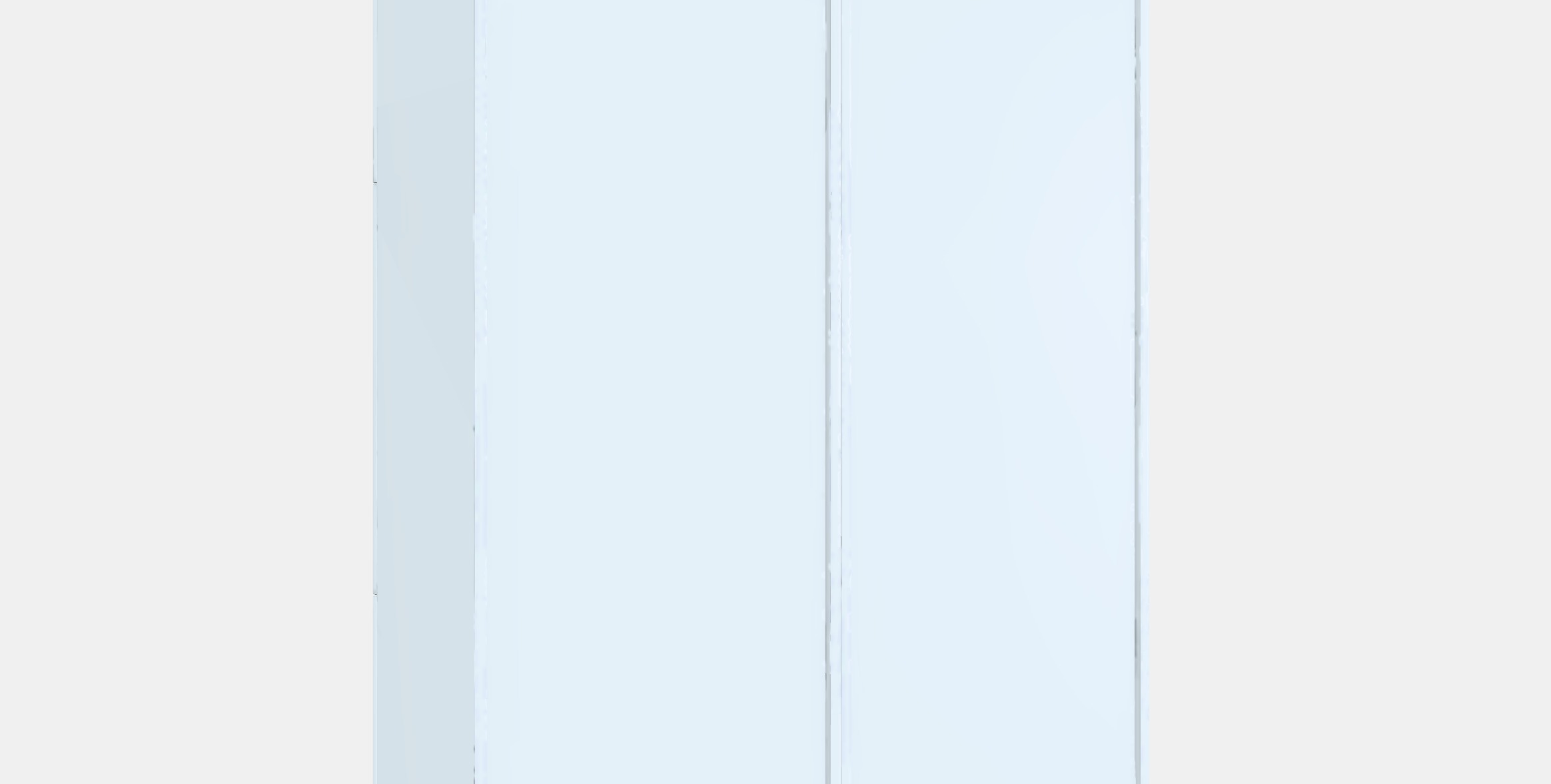 BESTA Storage combination with doors 45 Low-poly 3D model_2