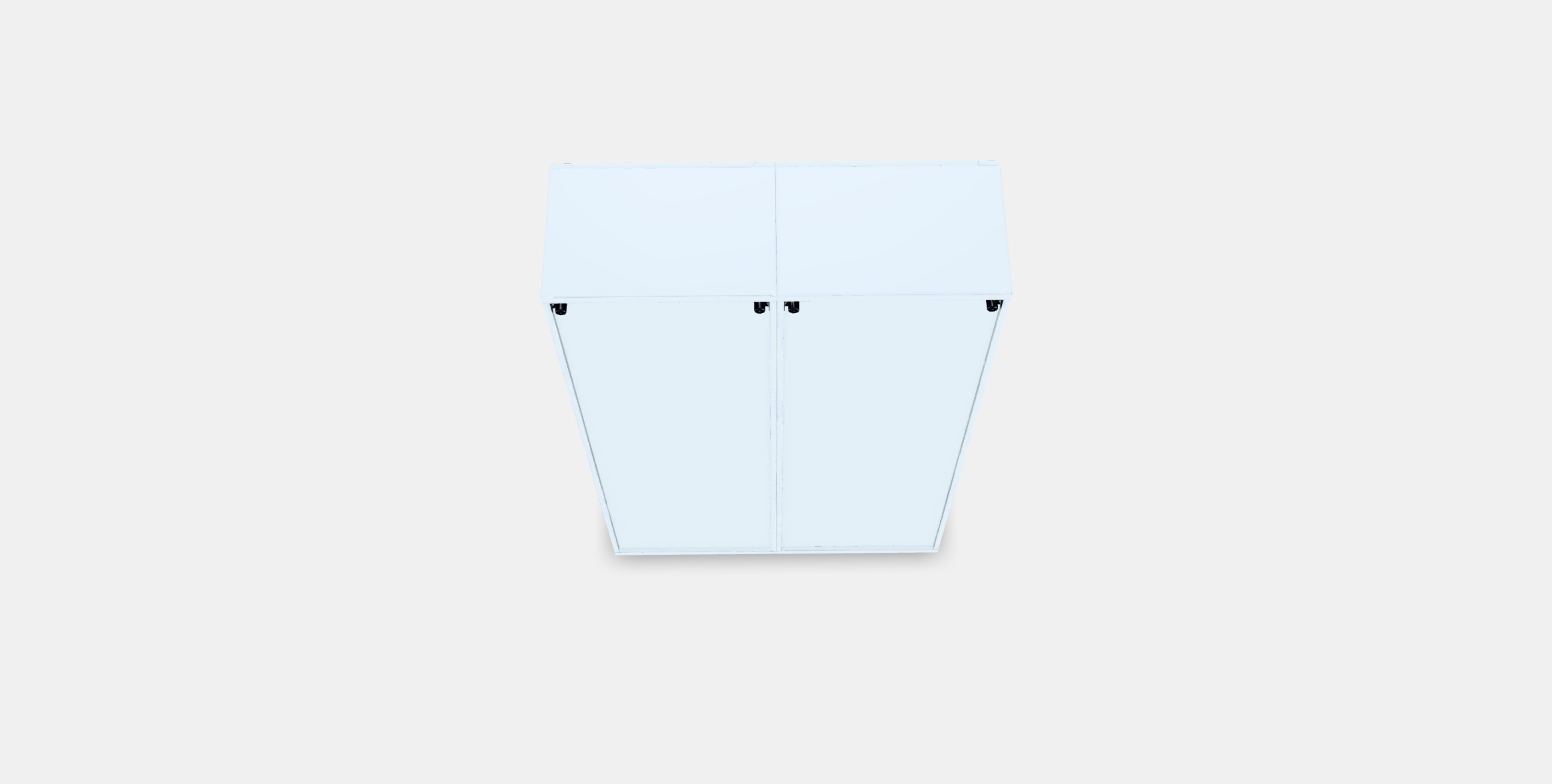 BESTA Storage combination with doors 45 Low-poly 3D model_5