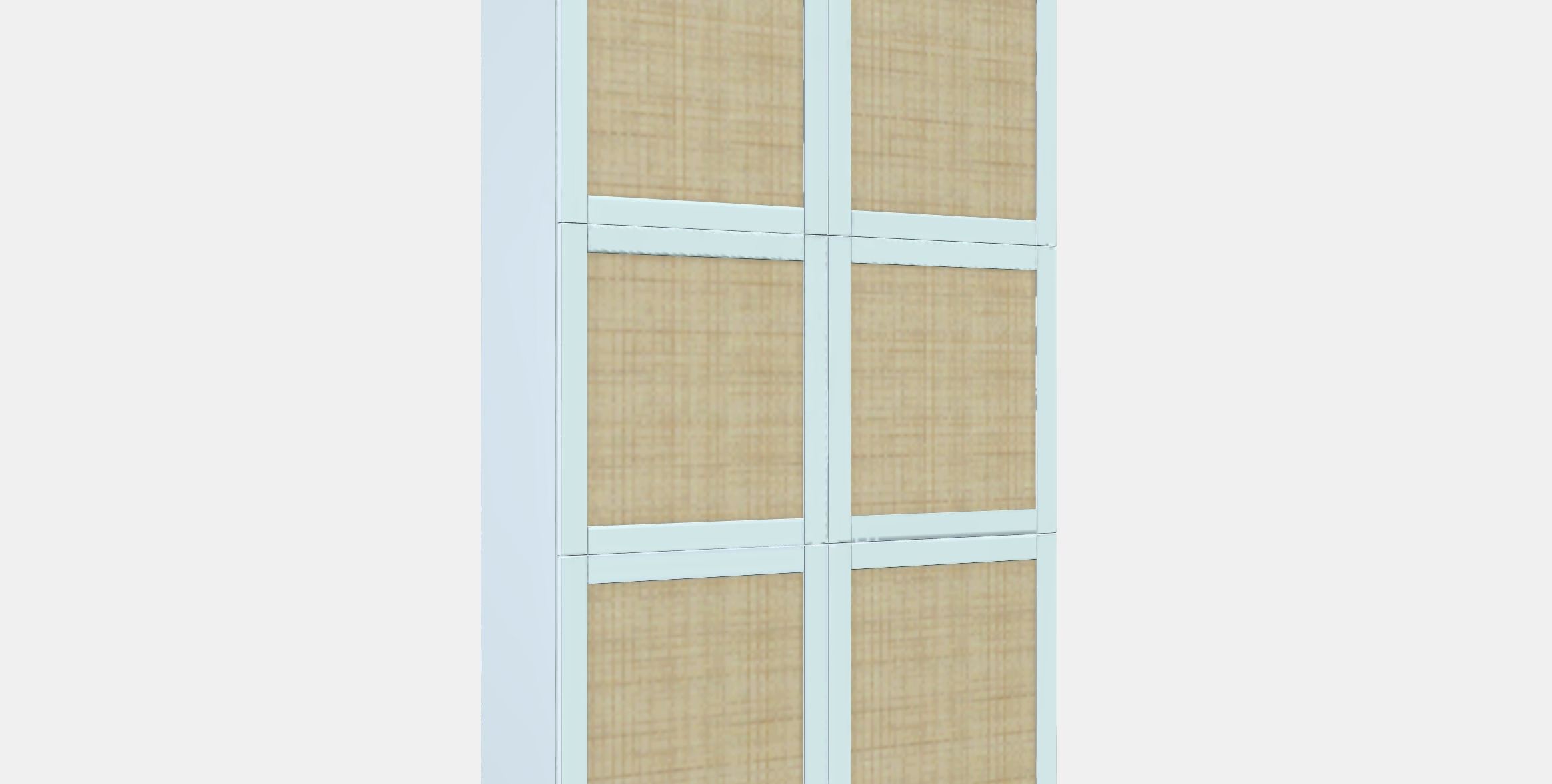 BESTA Storage combination with doors 45 Low-poly 3D model_8