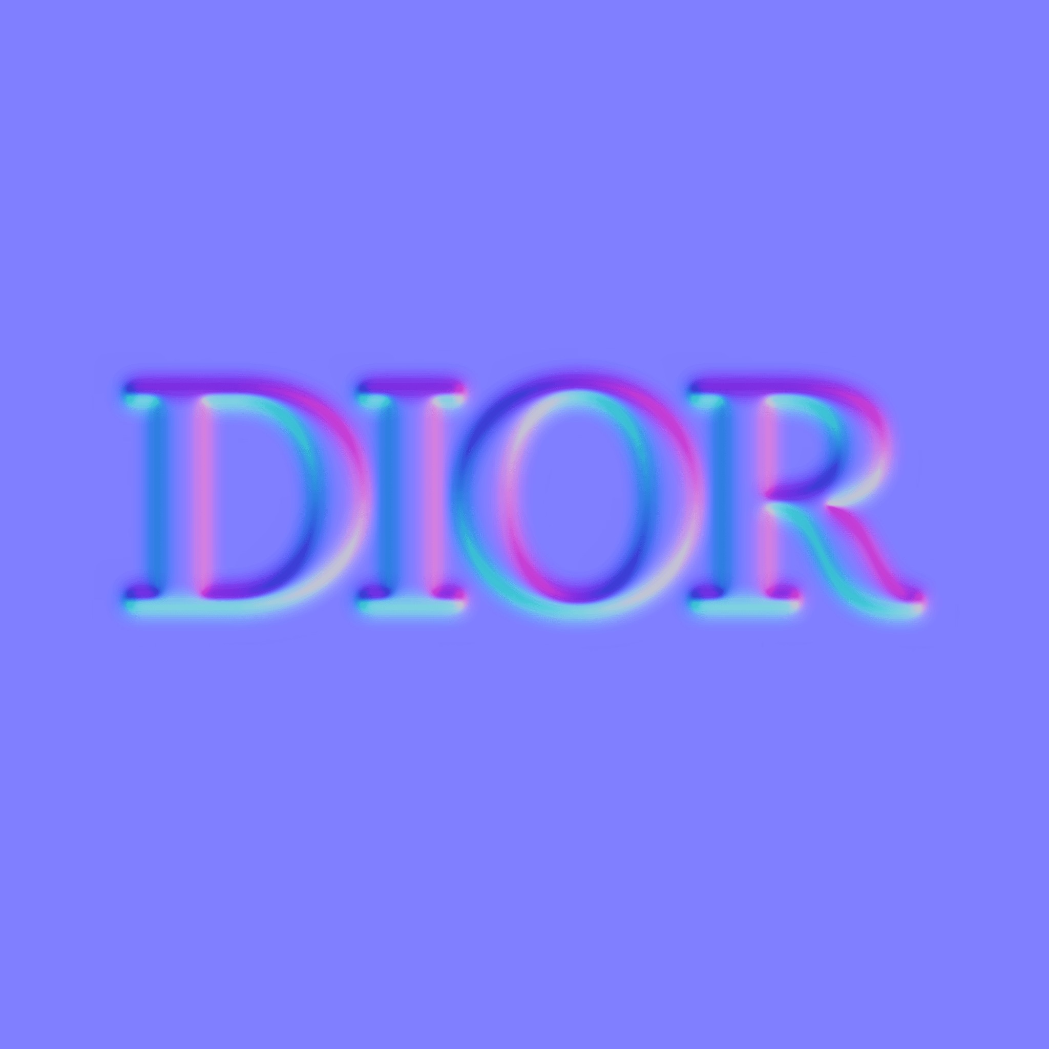 CHRISTIAN DIOR B25 3D SHOES - BLUE 3D model_30
