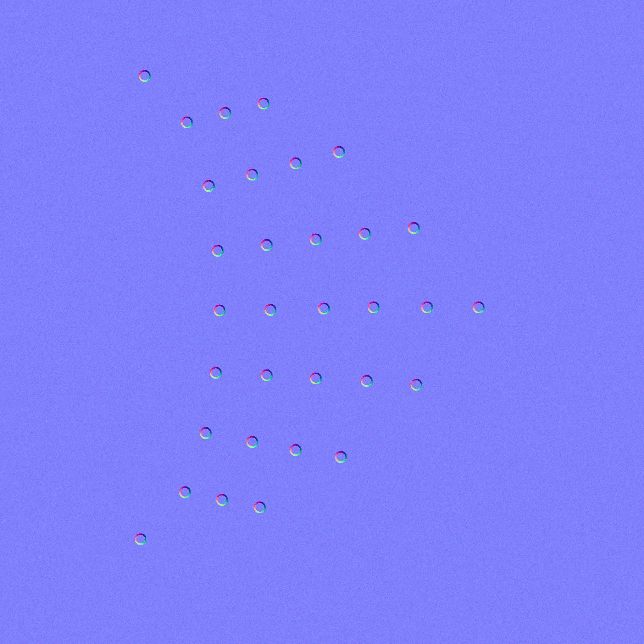 CHRISTIAN DIOR B25 3D SHOES - BLUE 3D model_22