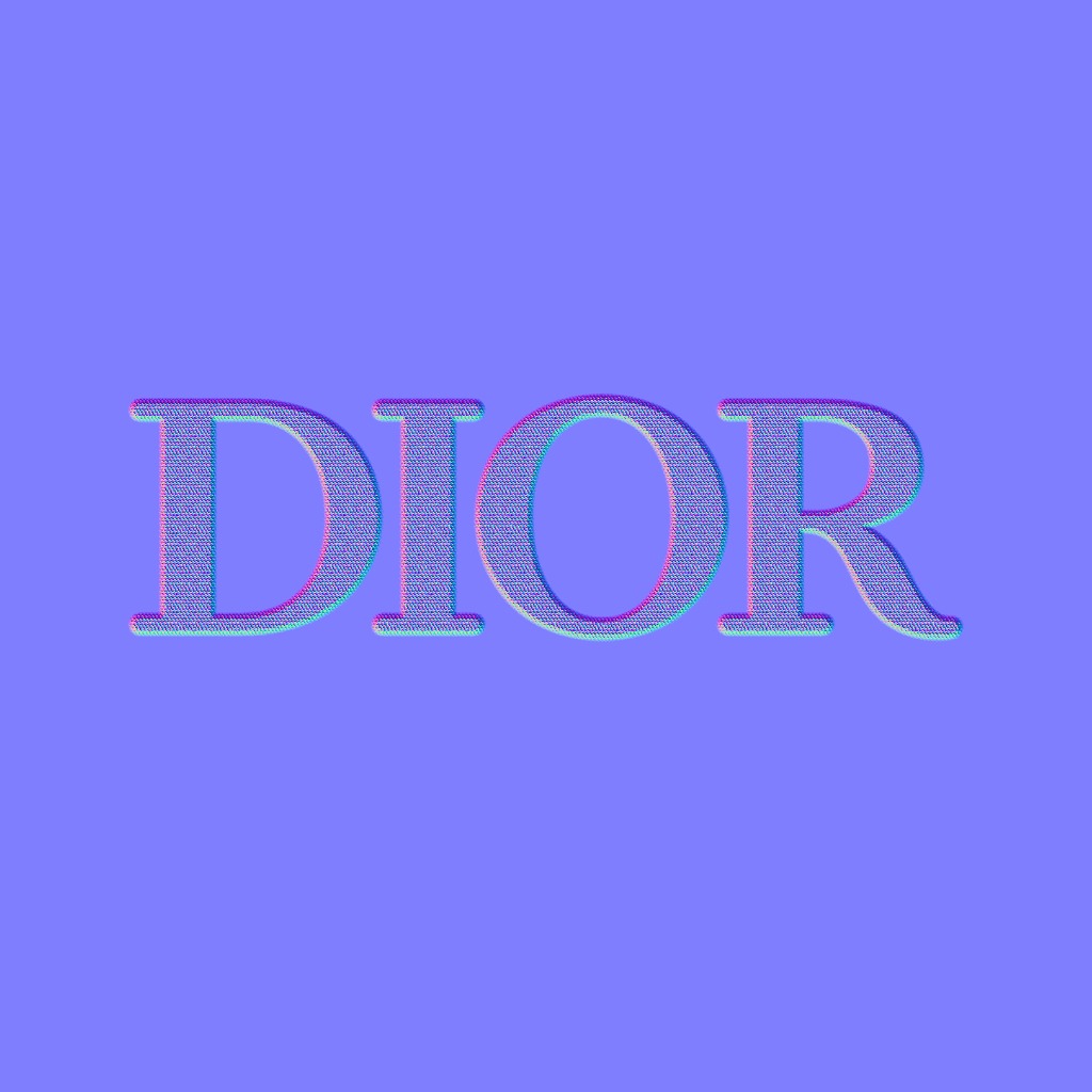CHRISTIAN DIOR B25 3D SHOES - BLUE 3D model_28