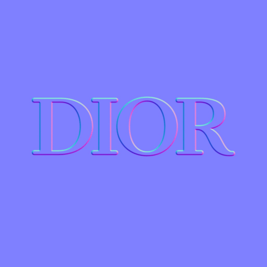 CHRISTIAN DIOR B25 3D SHOES - BLUE 3D model_24