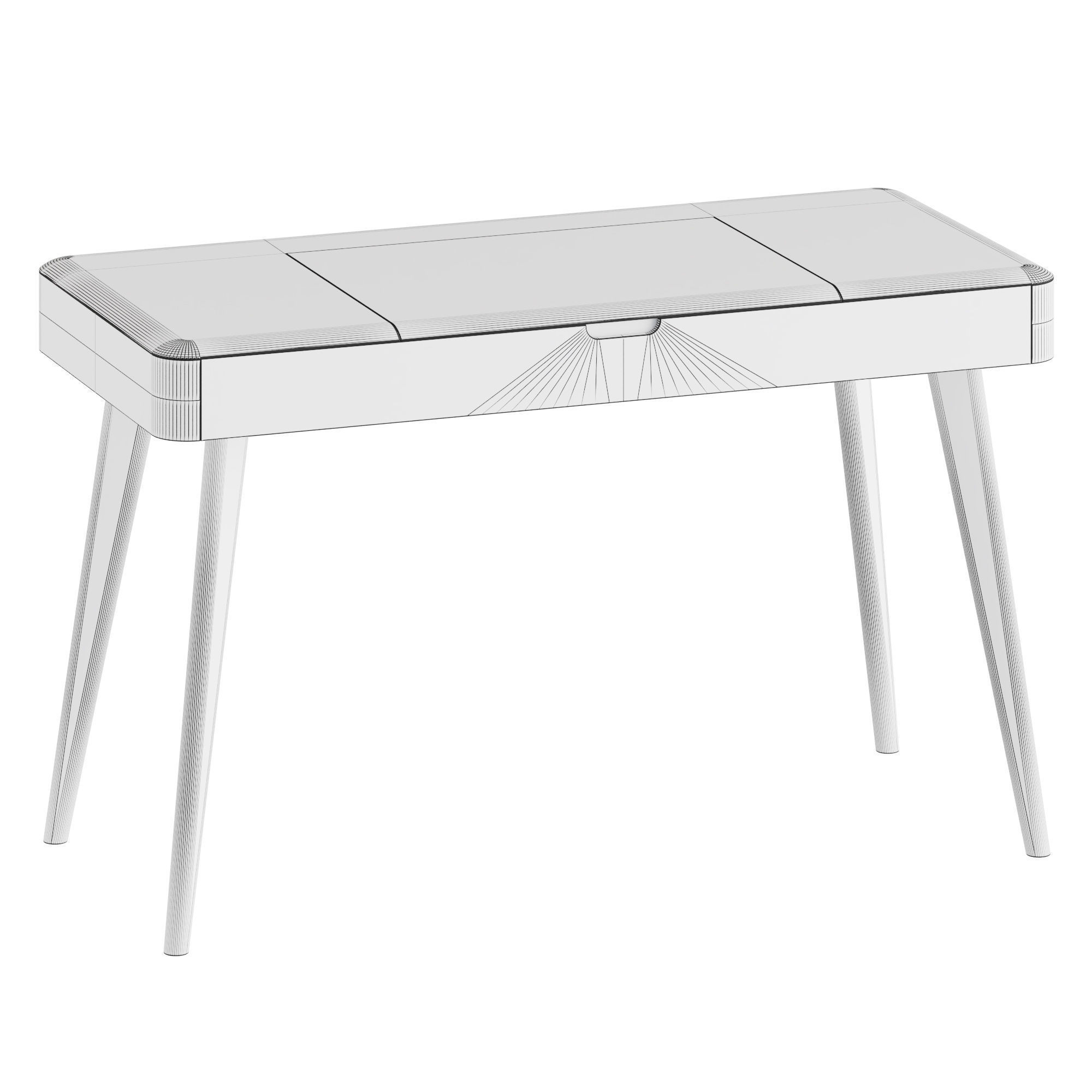 Como Furniture NEW YORK Dressing table 3D model_2