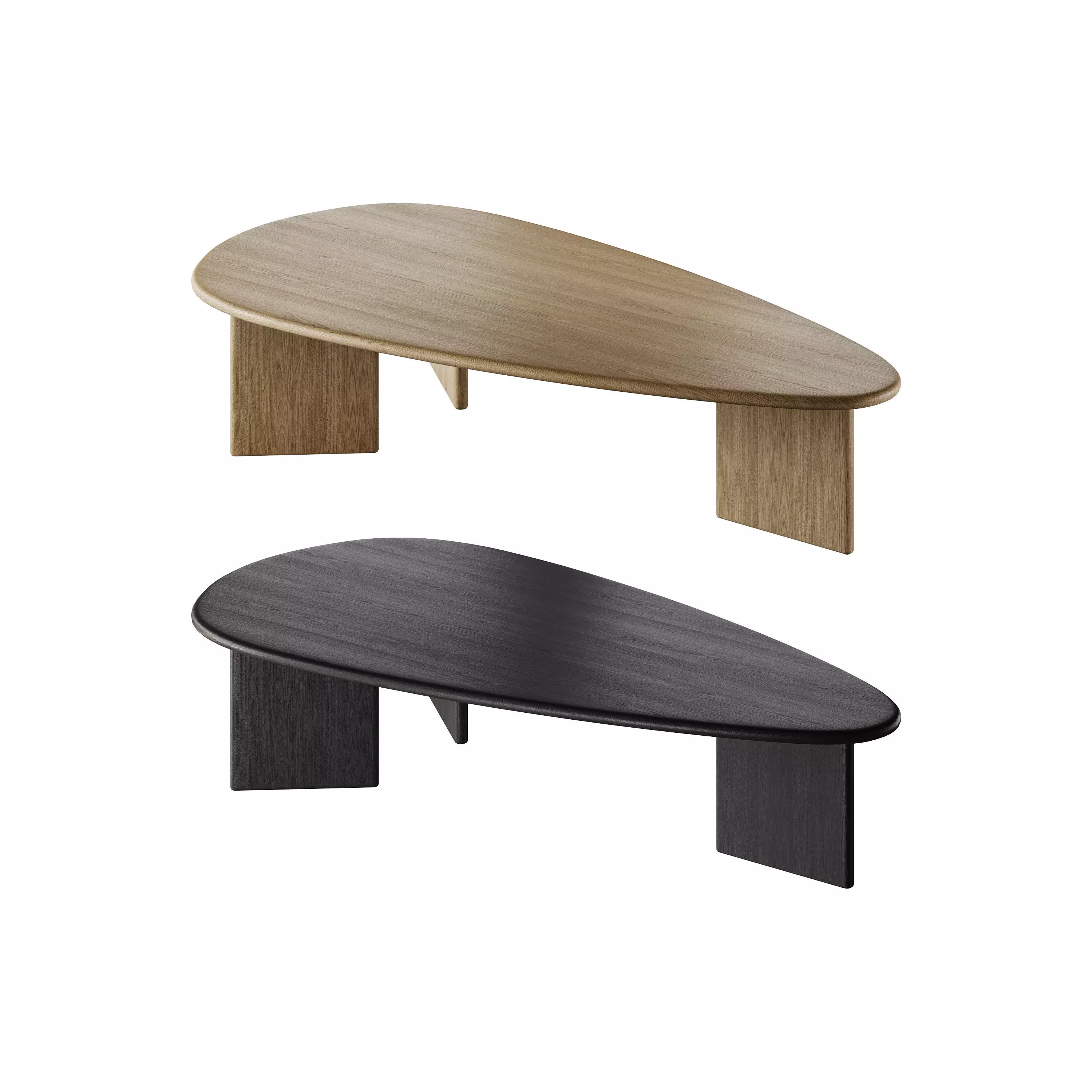 Modern coffee table 3D model_0