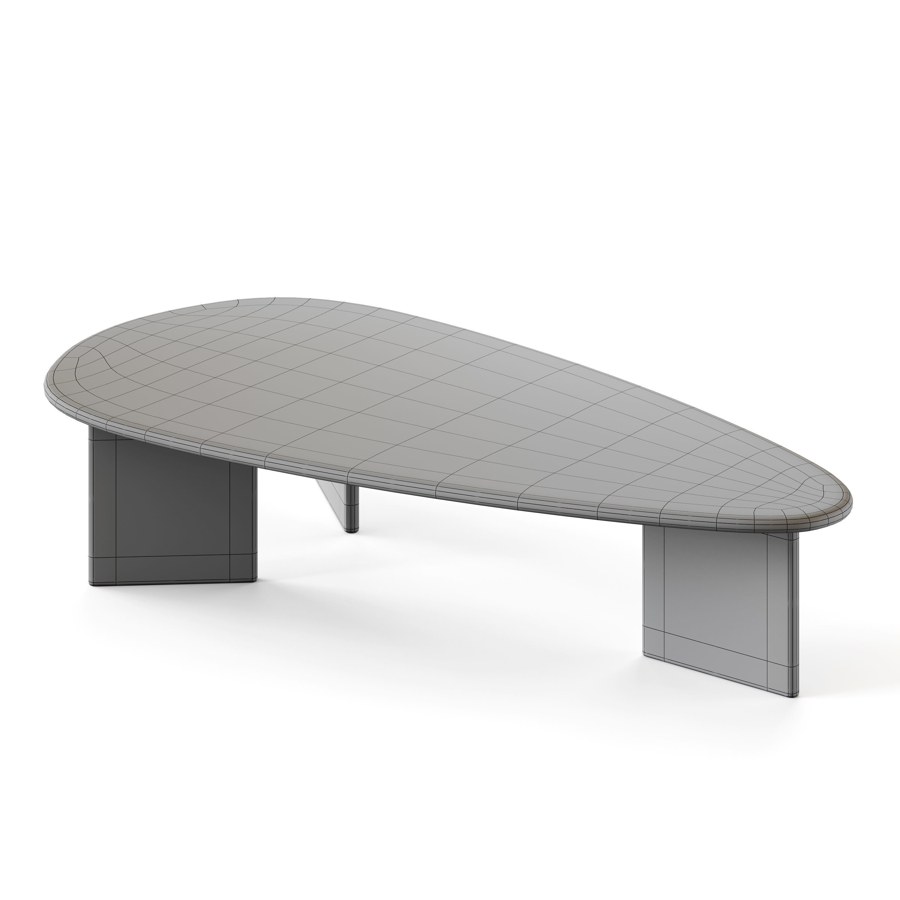Modern coffee table 3D model_13