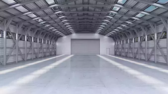Hangar - Warehouse interior 01