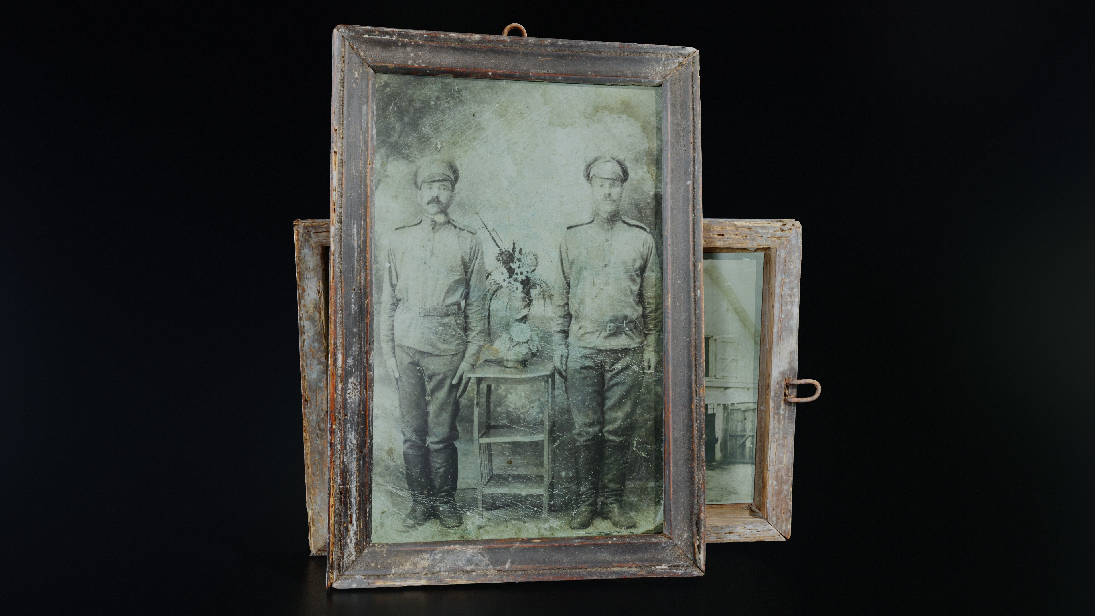 Photo Frame Low-poly 3D model_2