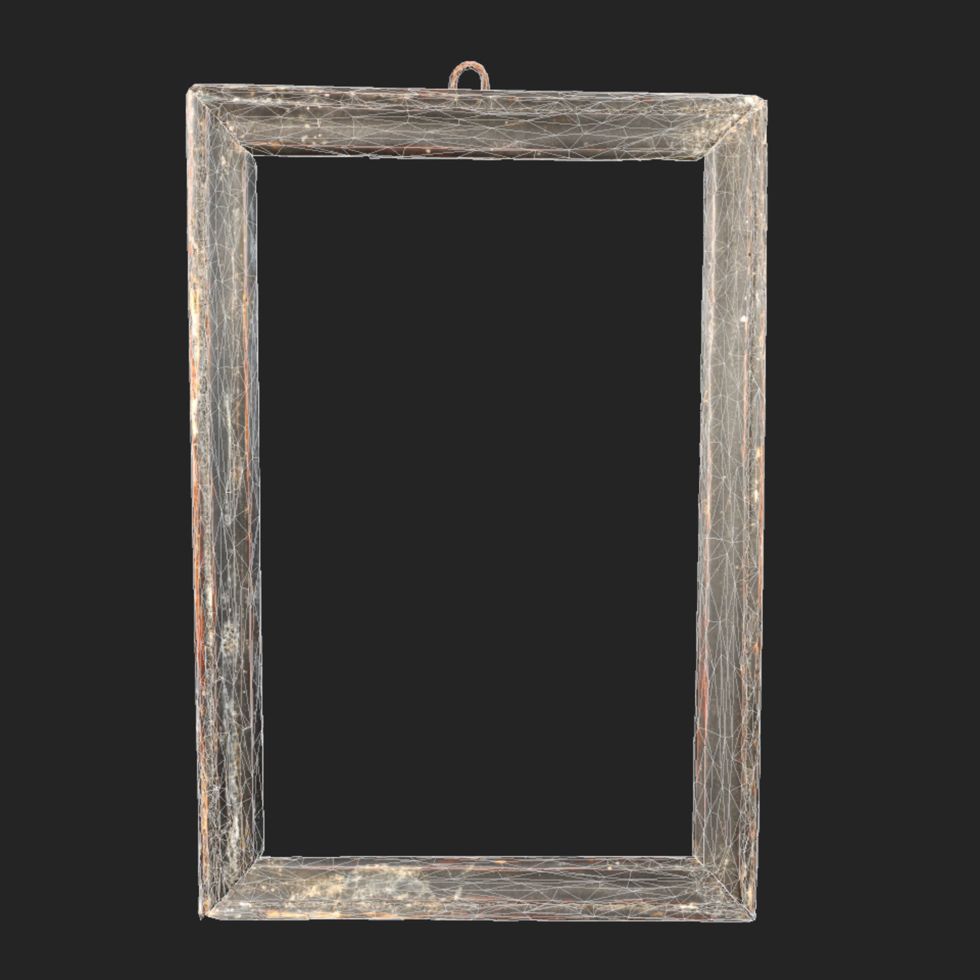 Photo Frame Low-poly 3D model_5