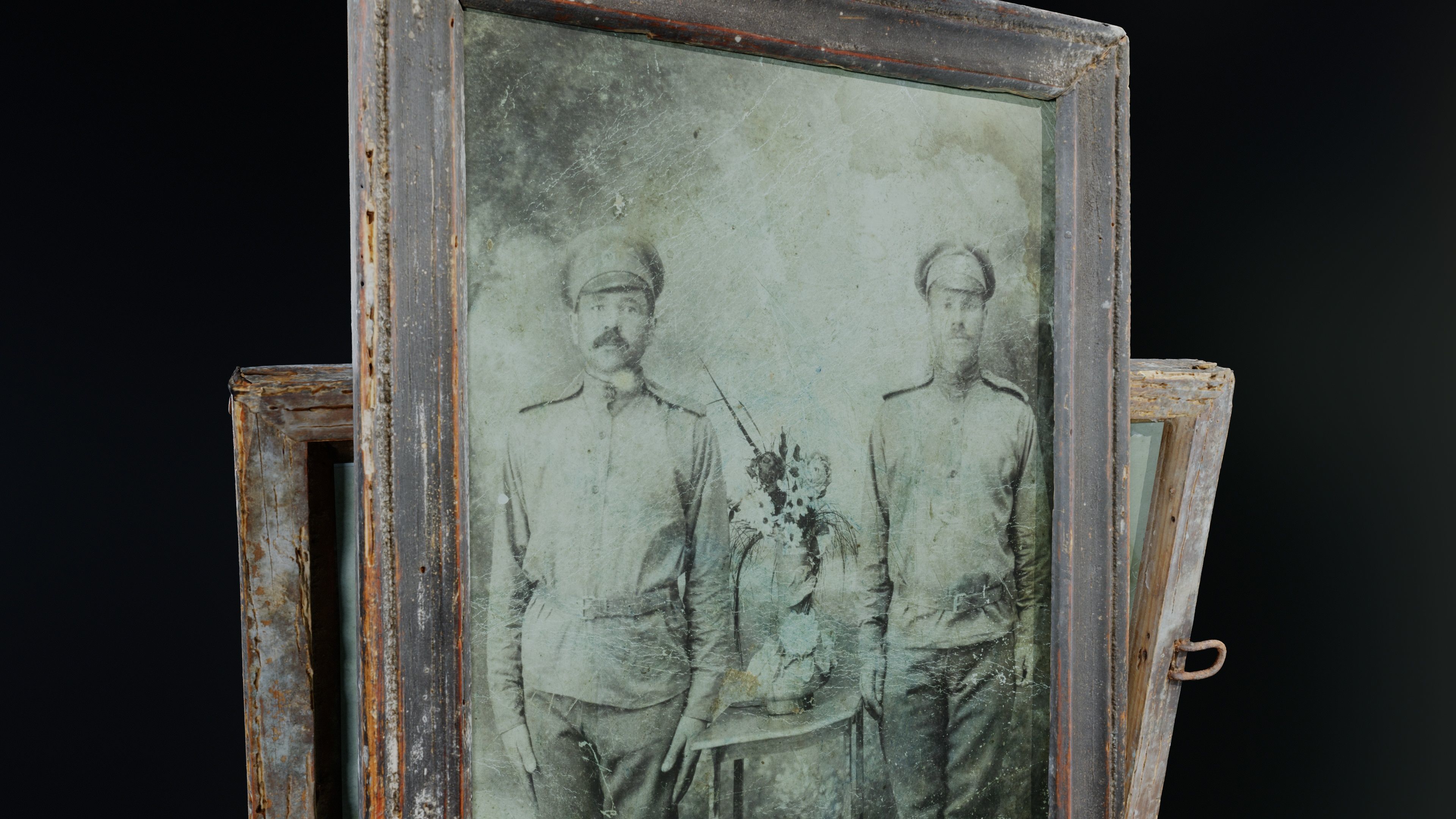 Photo Frame Low-poly 3D model_3