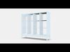 KALLAX Shelving unit with underframe 9 Low-poly 3D model_1