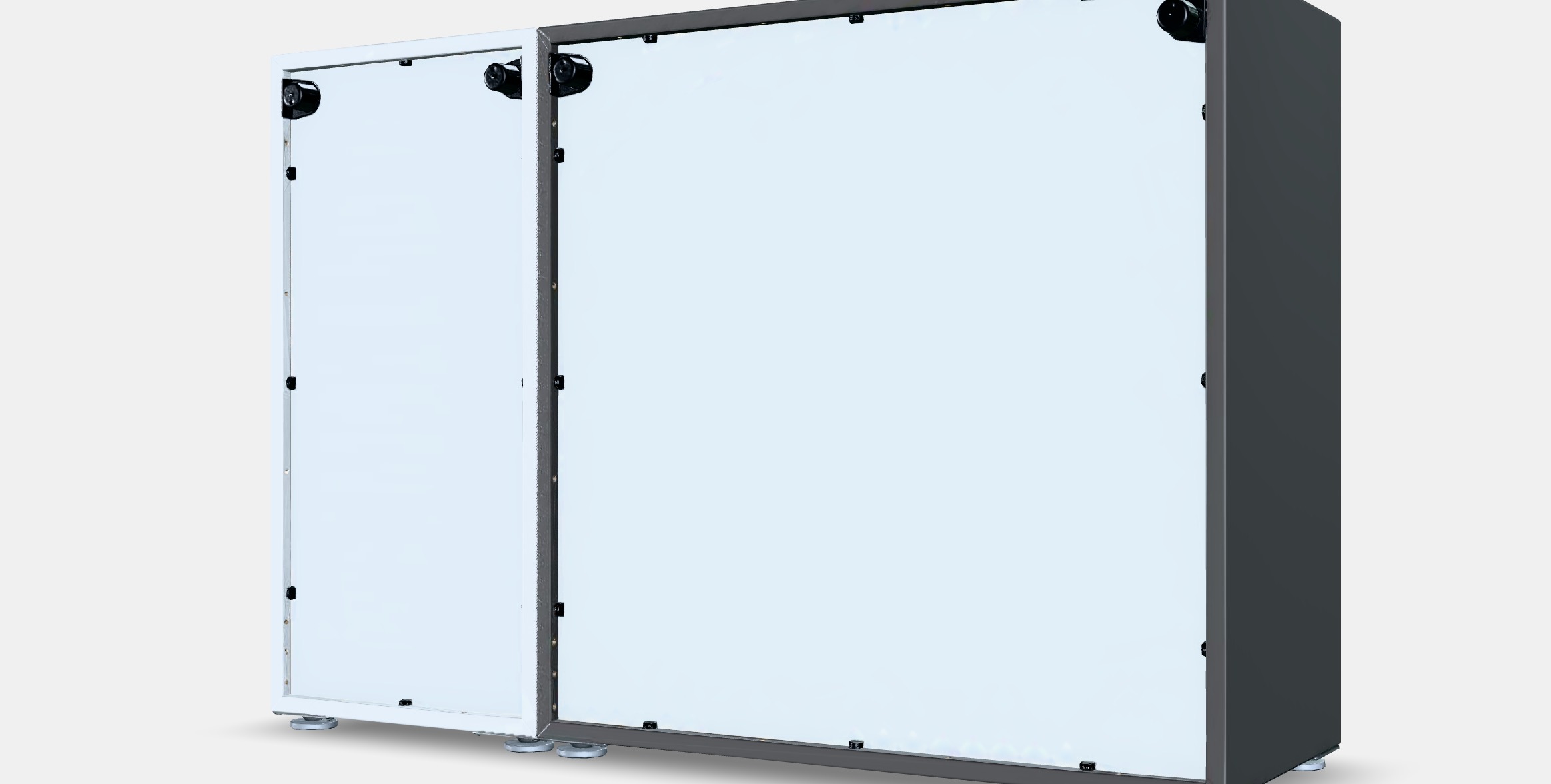 EKET Cabinet combination with feet 9 Low-poly 3D model_6