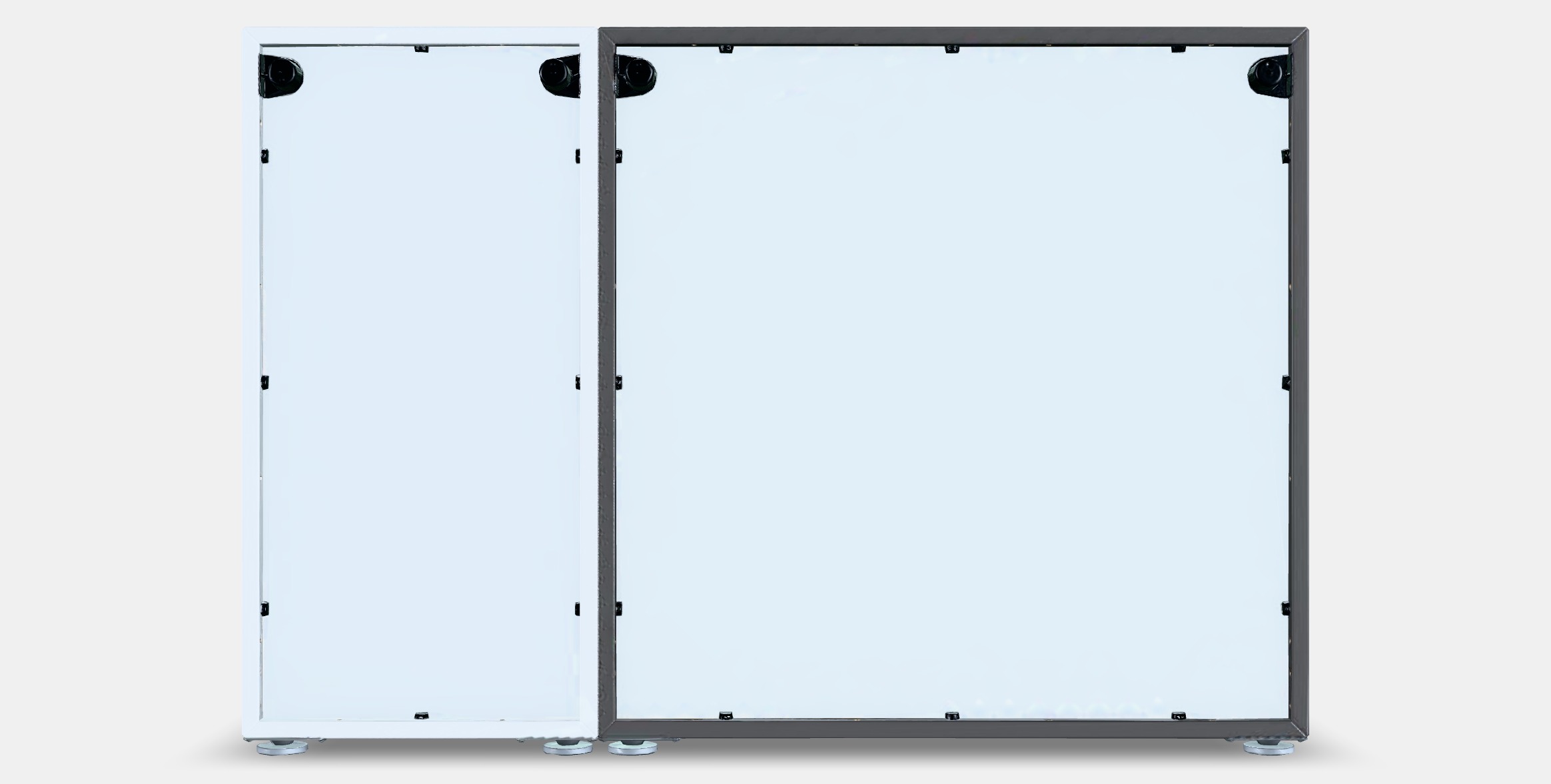 EKET Cabinet combination with feet 9 Low-poly 3D model_15