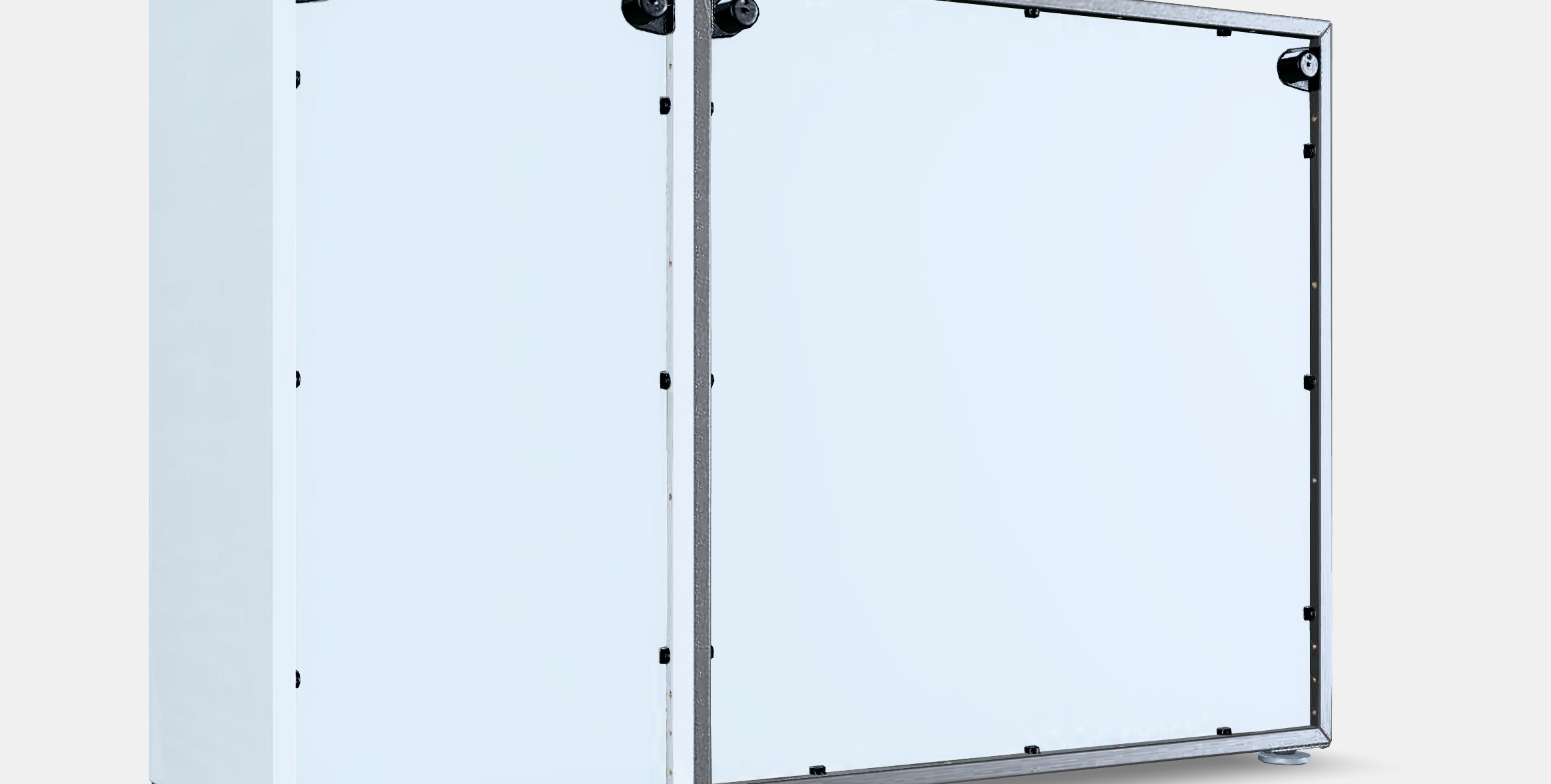 EKET Cabinet combination with feet 9 Low-poly 3D model_3