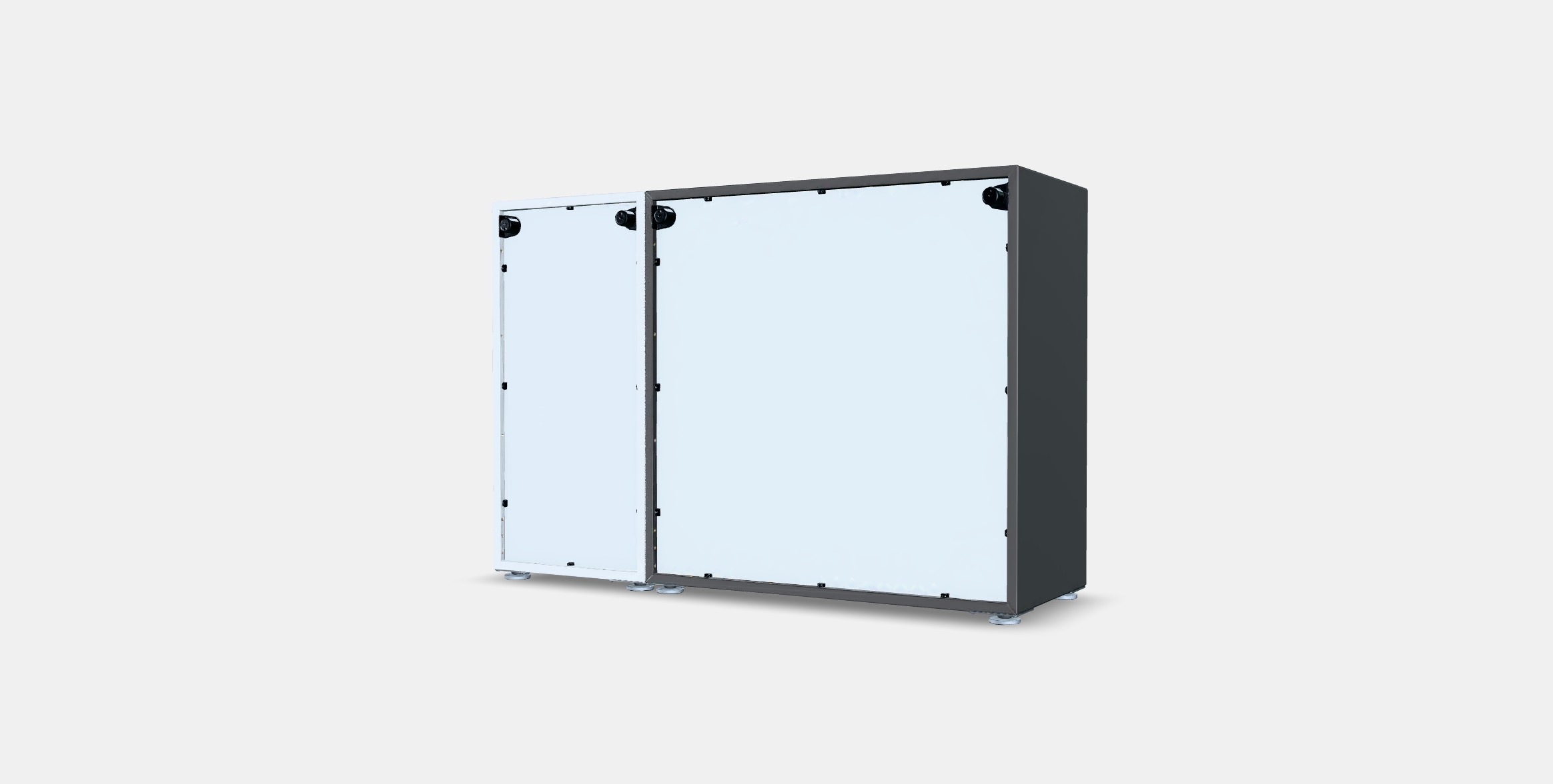 EKET Cabinet combination with feet 9 Low-poly 3D model_5