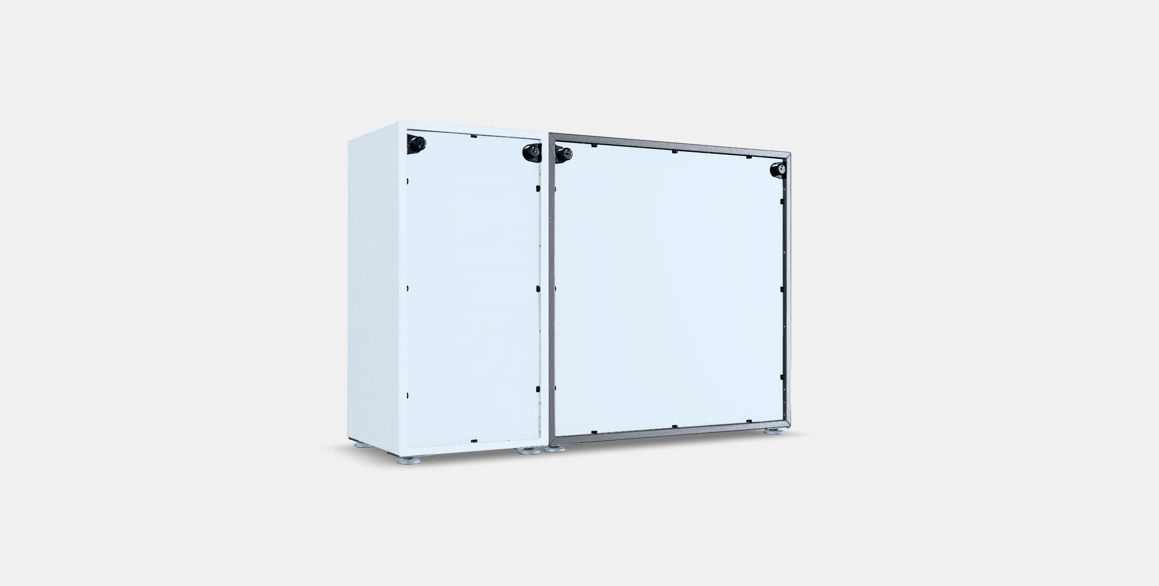 EKET Cabinet combination with feet 9 Low-poly 3D model_16