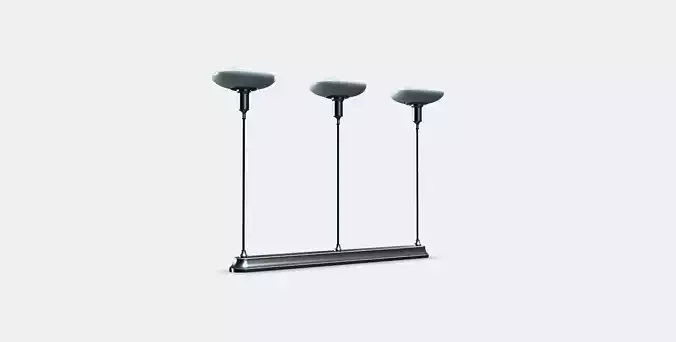 TALLBYN Pendant lamp with 3 lamps