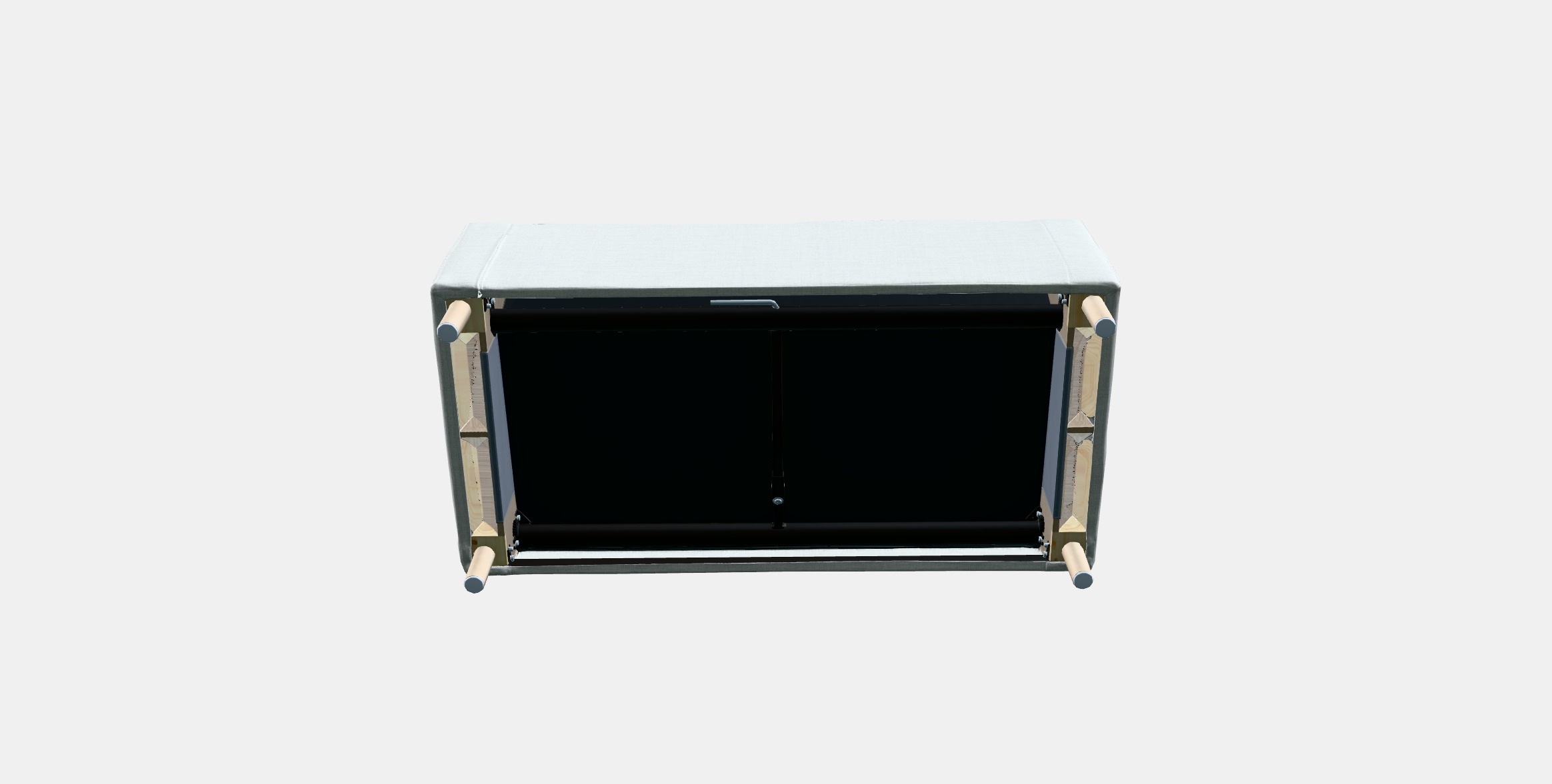 PARUP 2-seat sofa Low-poly 3D model_6