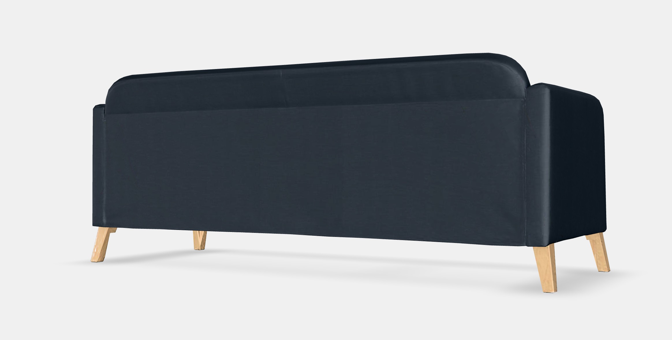 LINANAS 3-seat sofa 1 Low-poly 3D model_6