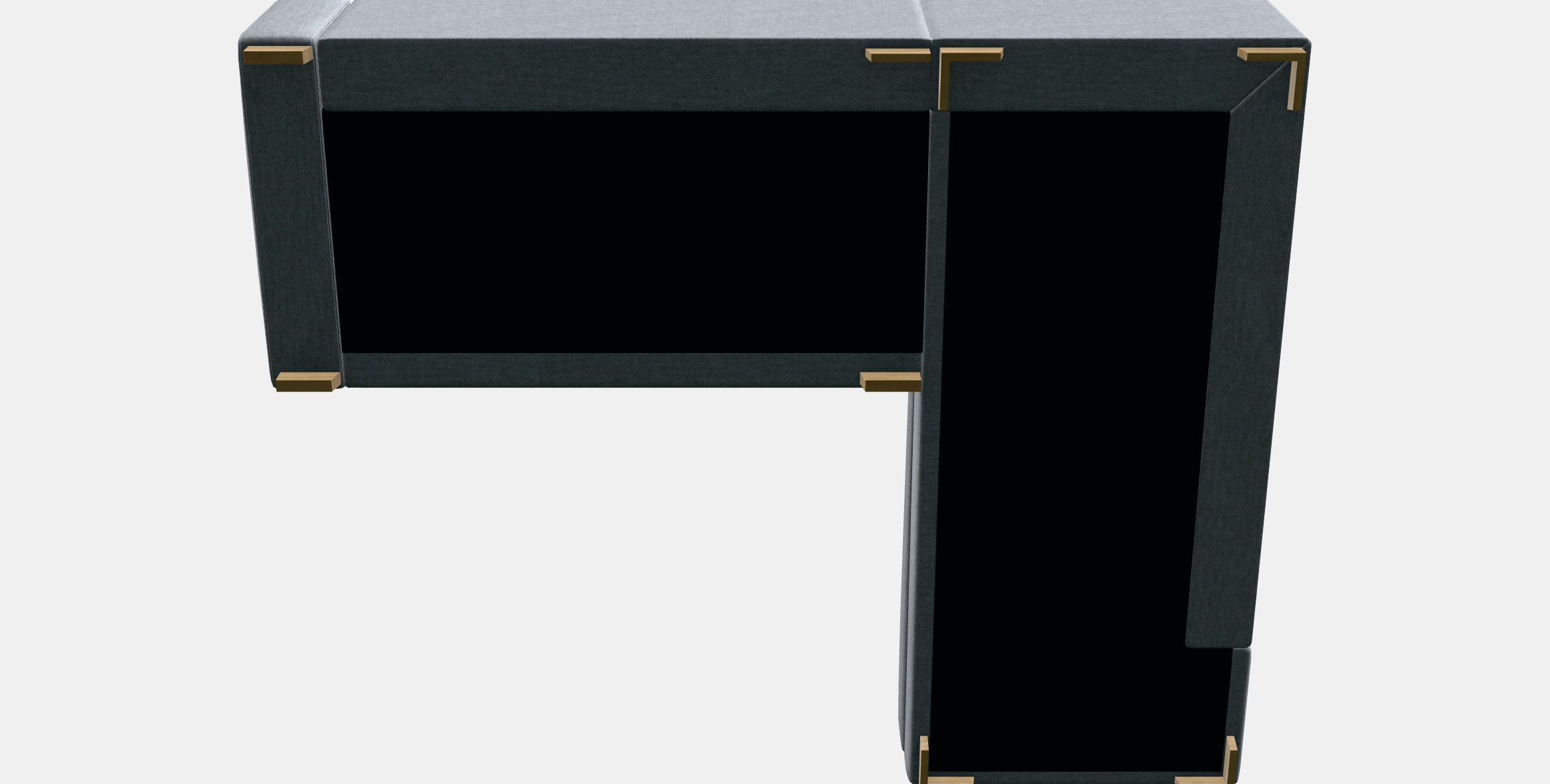 SORVALLEN Corner sofa 3-seat Low-poly 3D model_7