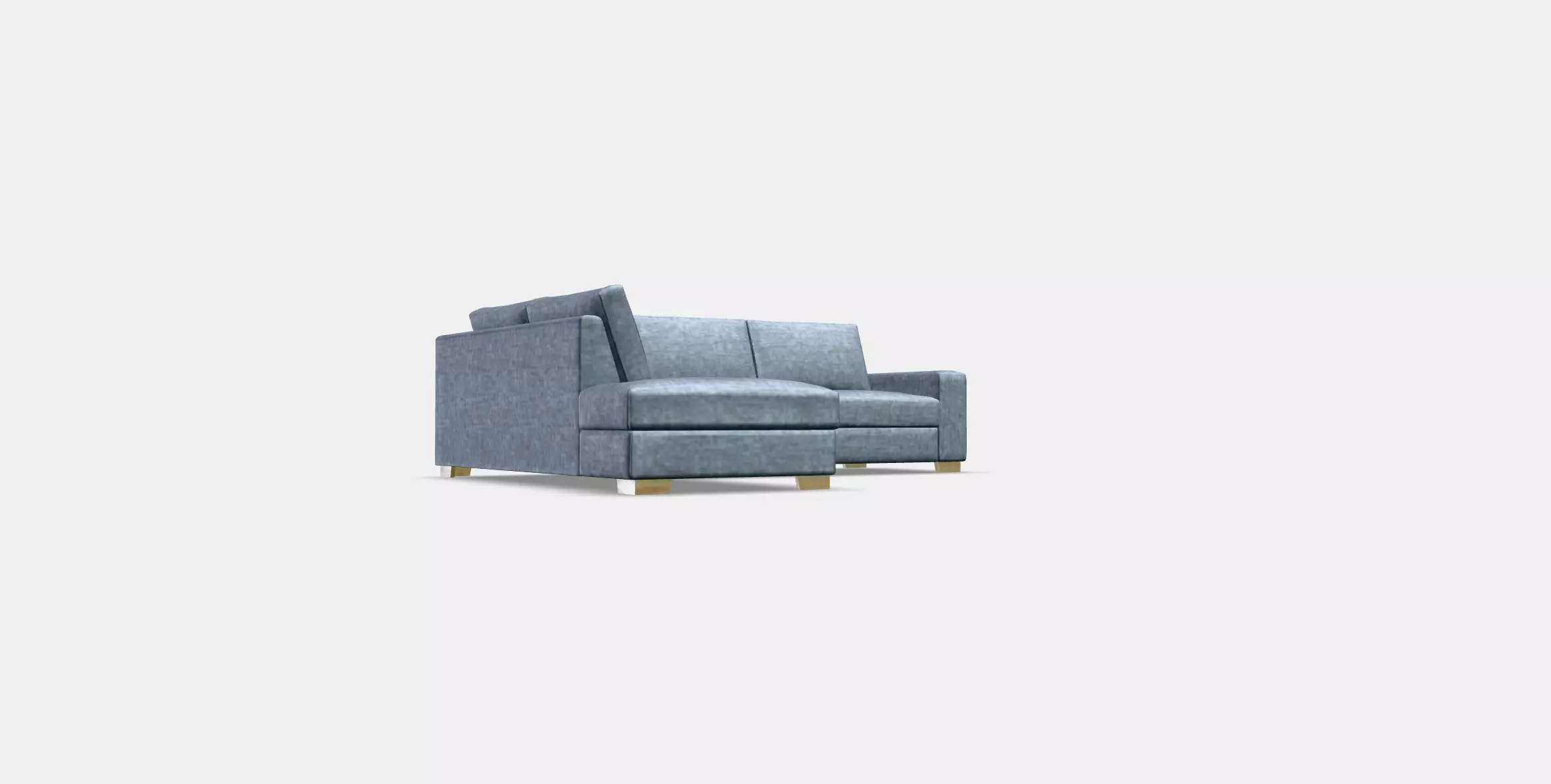 SORVALLEN Corner sofa 3-seat 1 Low-poly 3D model_0