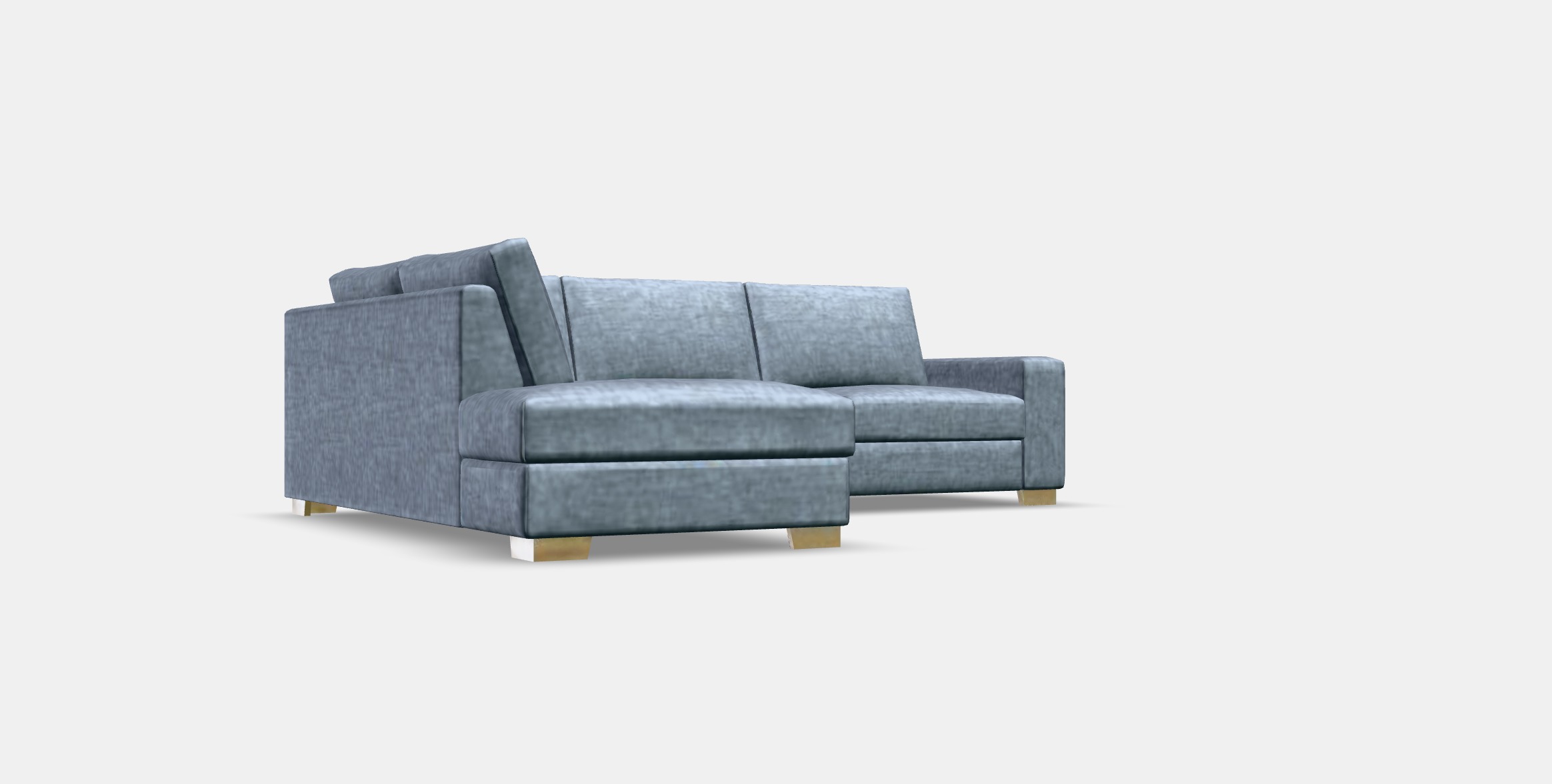 SORVALLEN Corner sofa 3-seat 1 Low-poly 3D model_9