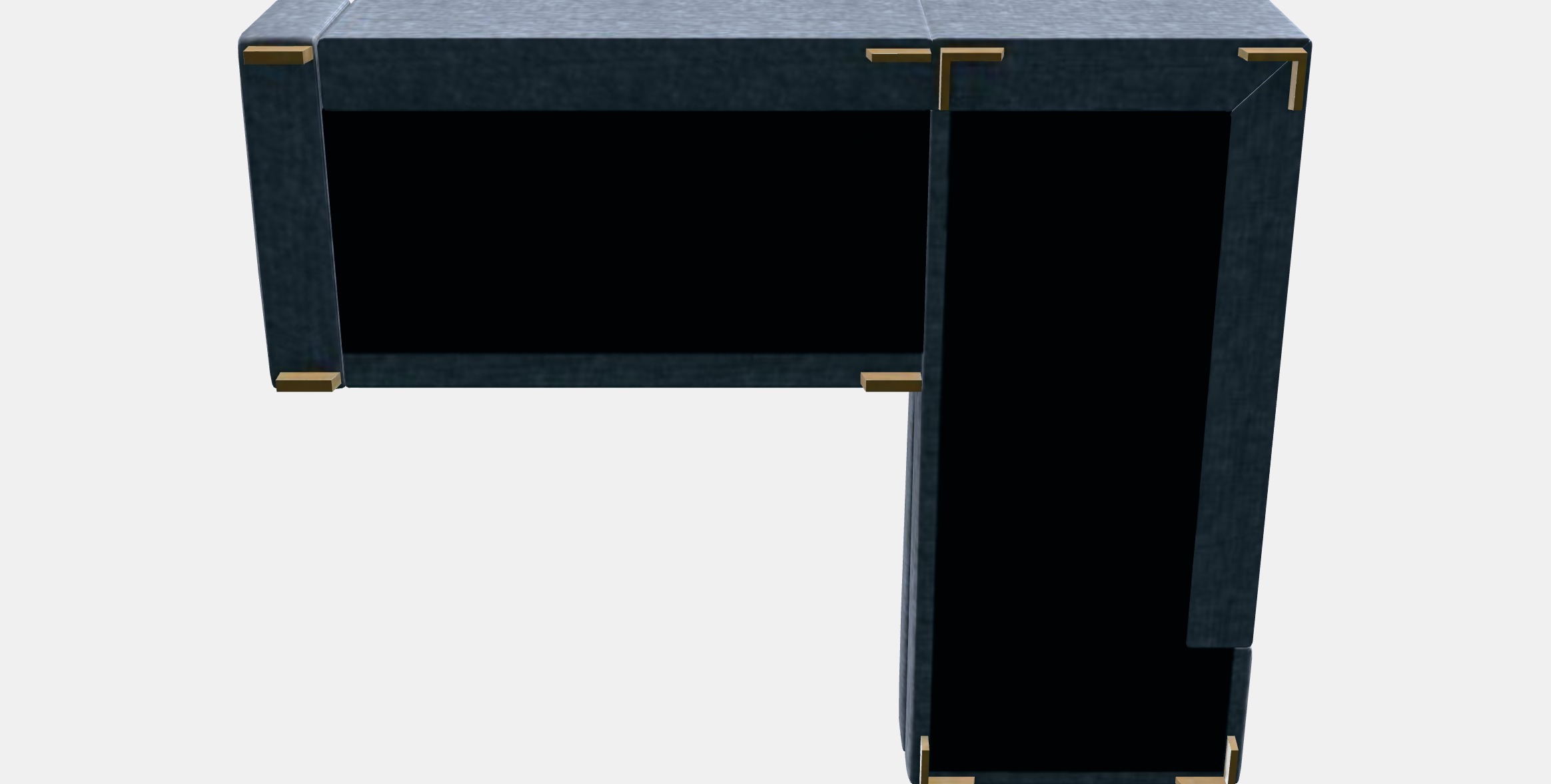 SORVALLEN Corner sofa 3-seat 1 Low-poly 3D model_8