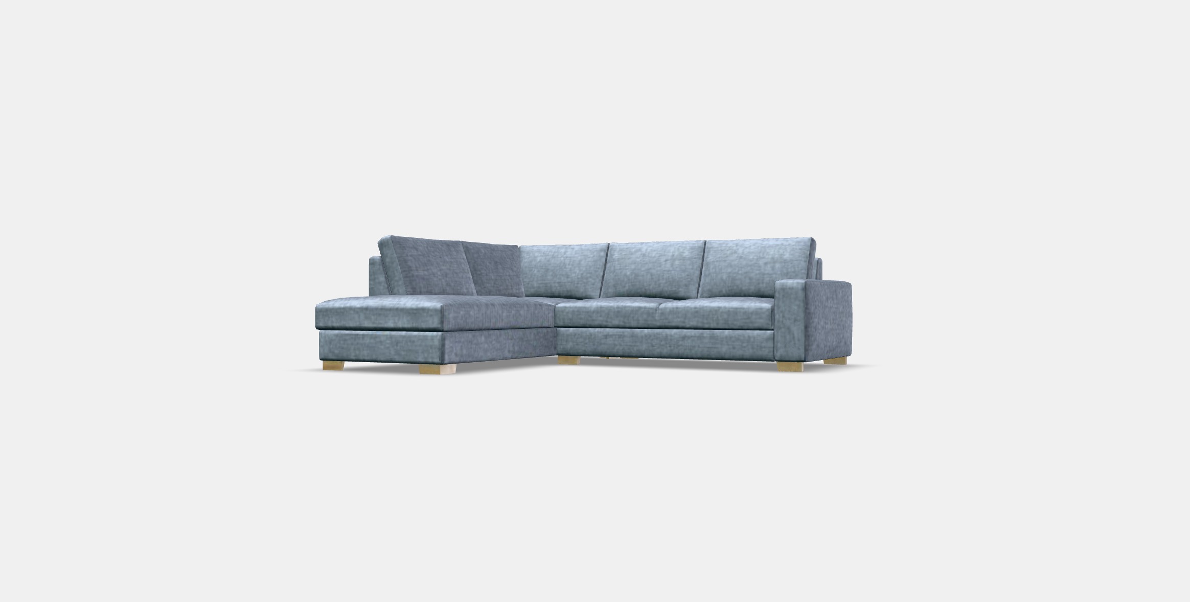SORVALLEN Corner sofa 3-seat 1 Low-poly 3D model_12