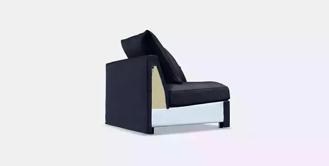 GRONLID Cover for corner section 4 Low-poly 3D model