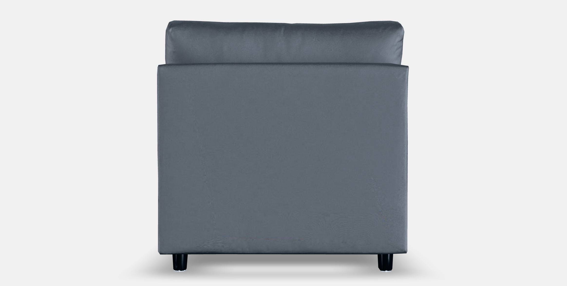 VIMLE Cover for chaise longue section 1 Low-poly 3D model_15